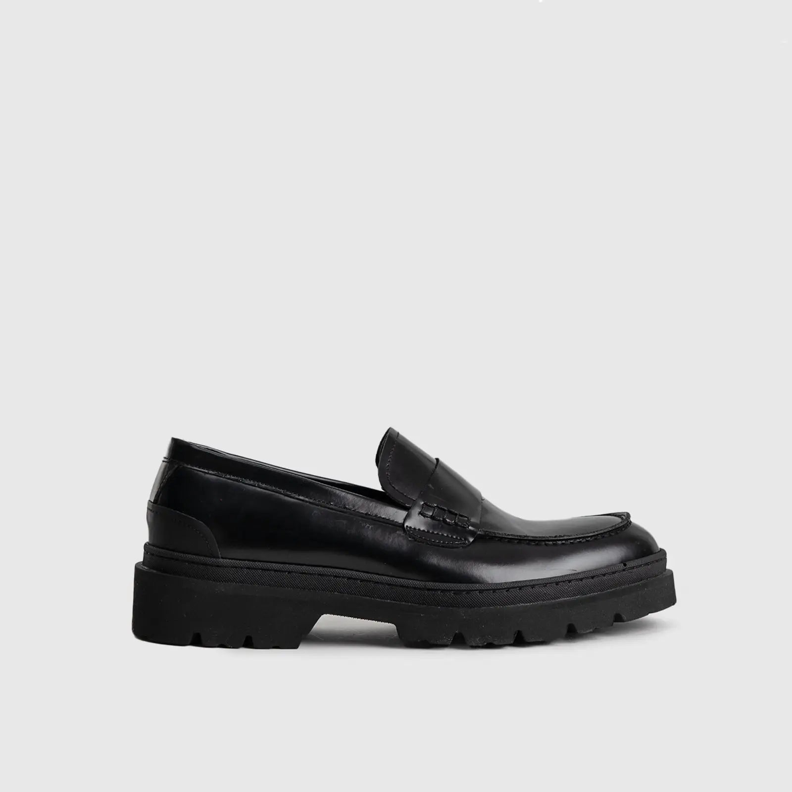 Chunky Sole Dress Loafers 0217