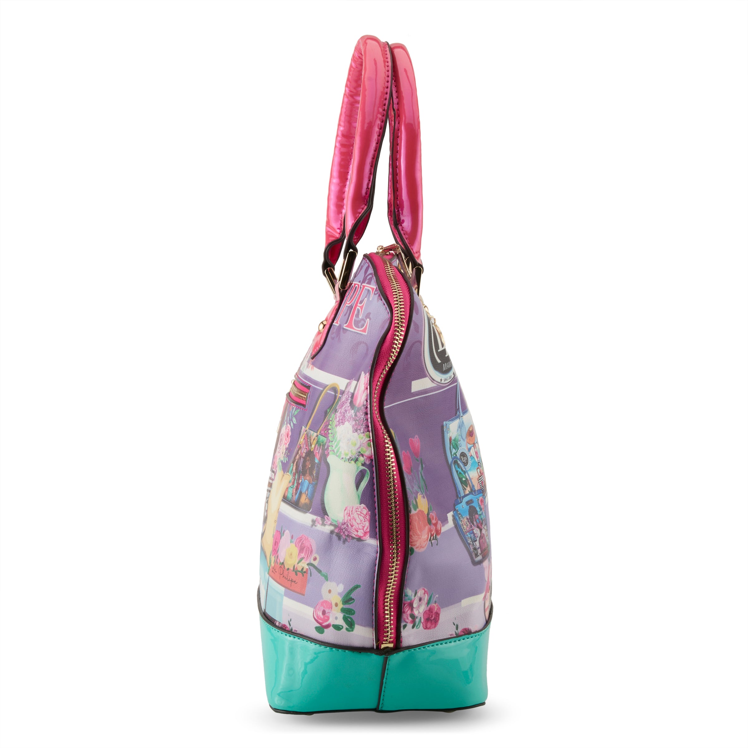 LA PHILIPE LP1027-15 BOLD BEAUTY HANDBAG-OVAL