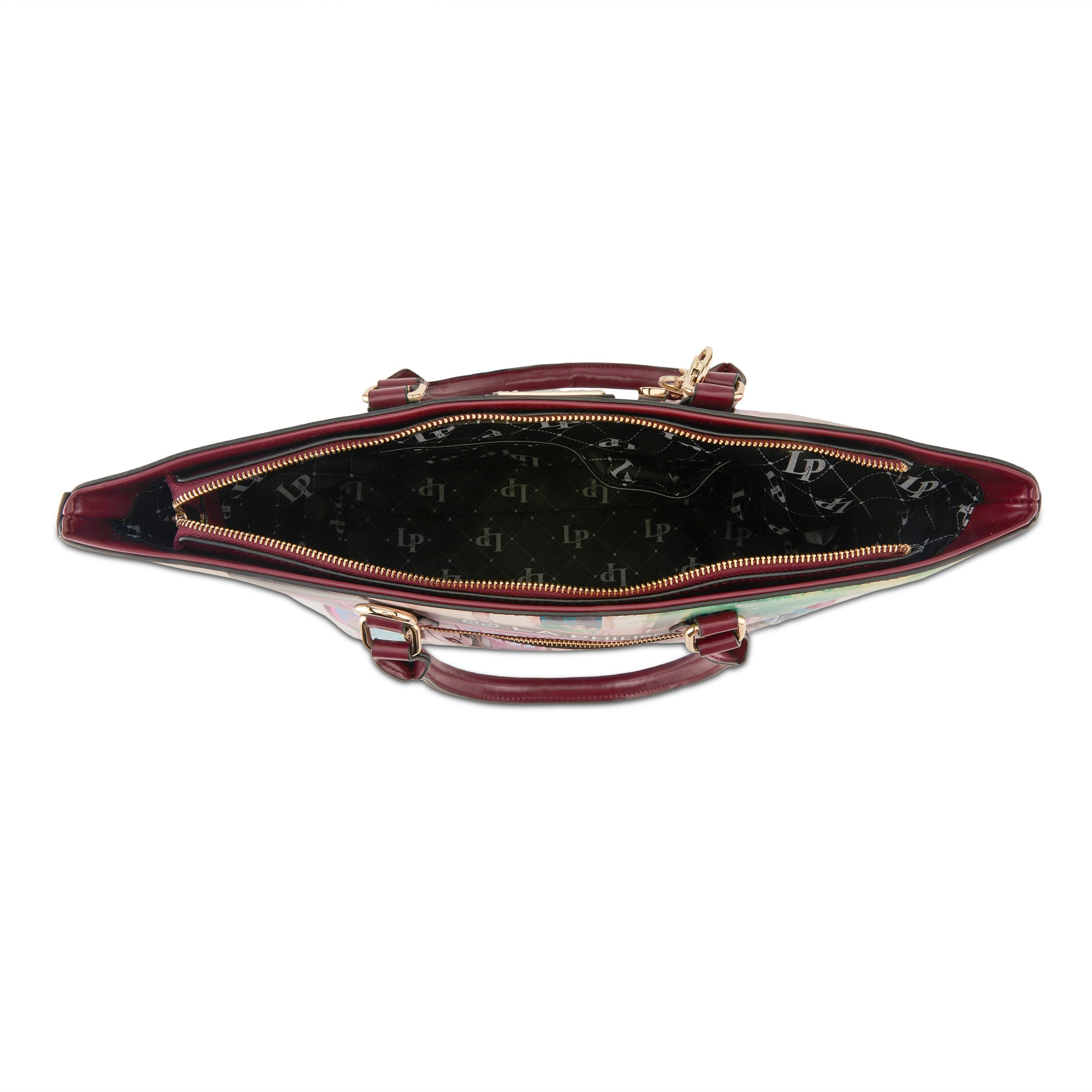 LA PHILIPE LP1021-5 SHOPPING IN THE CITY HANDBAG-TOTE