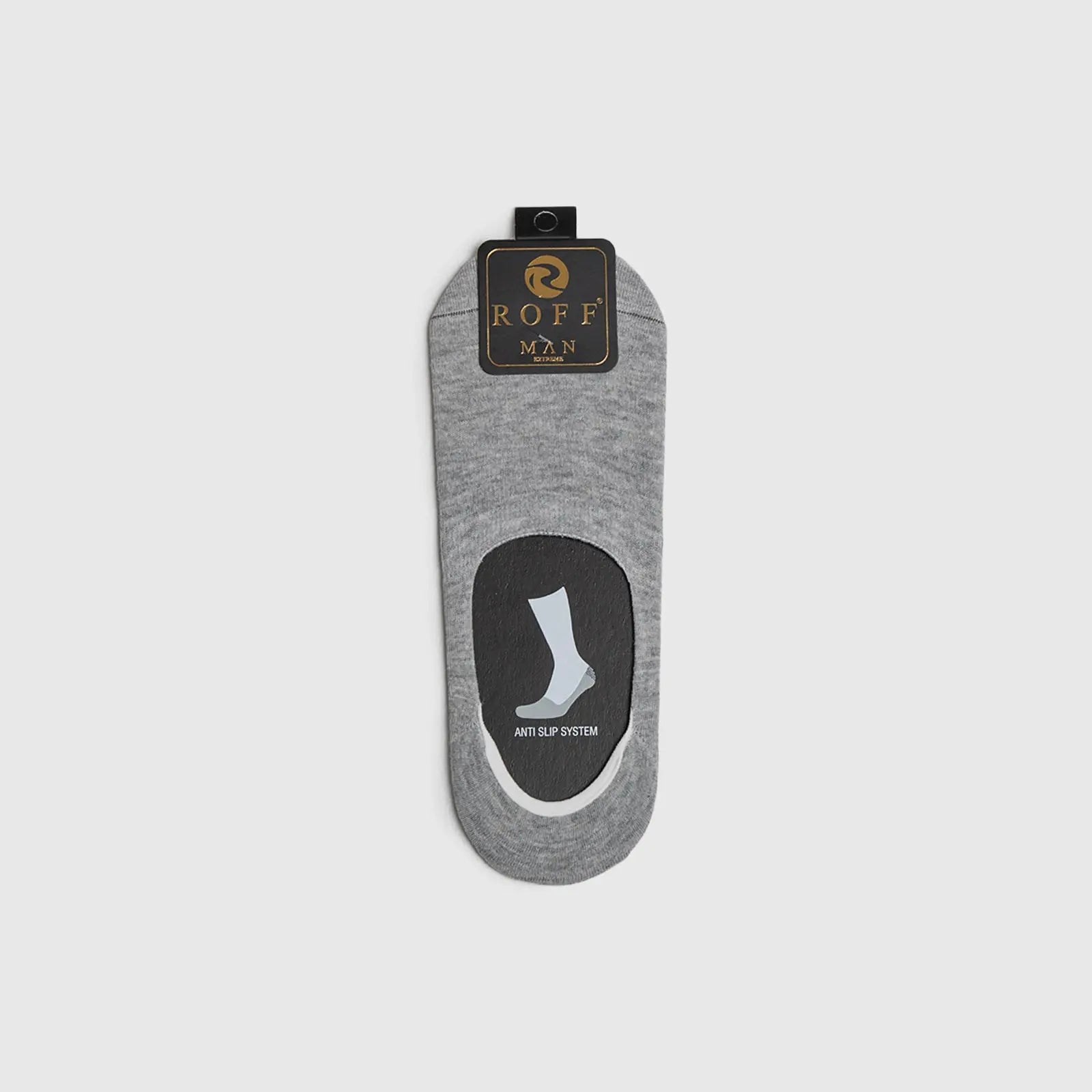 Mens Secret Sock Light Grey 10200
