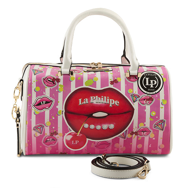 LA PHILIPE LP1020-18 JUICY LIPS HANDBAG-CLASSIC