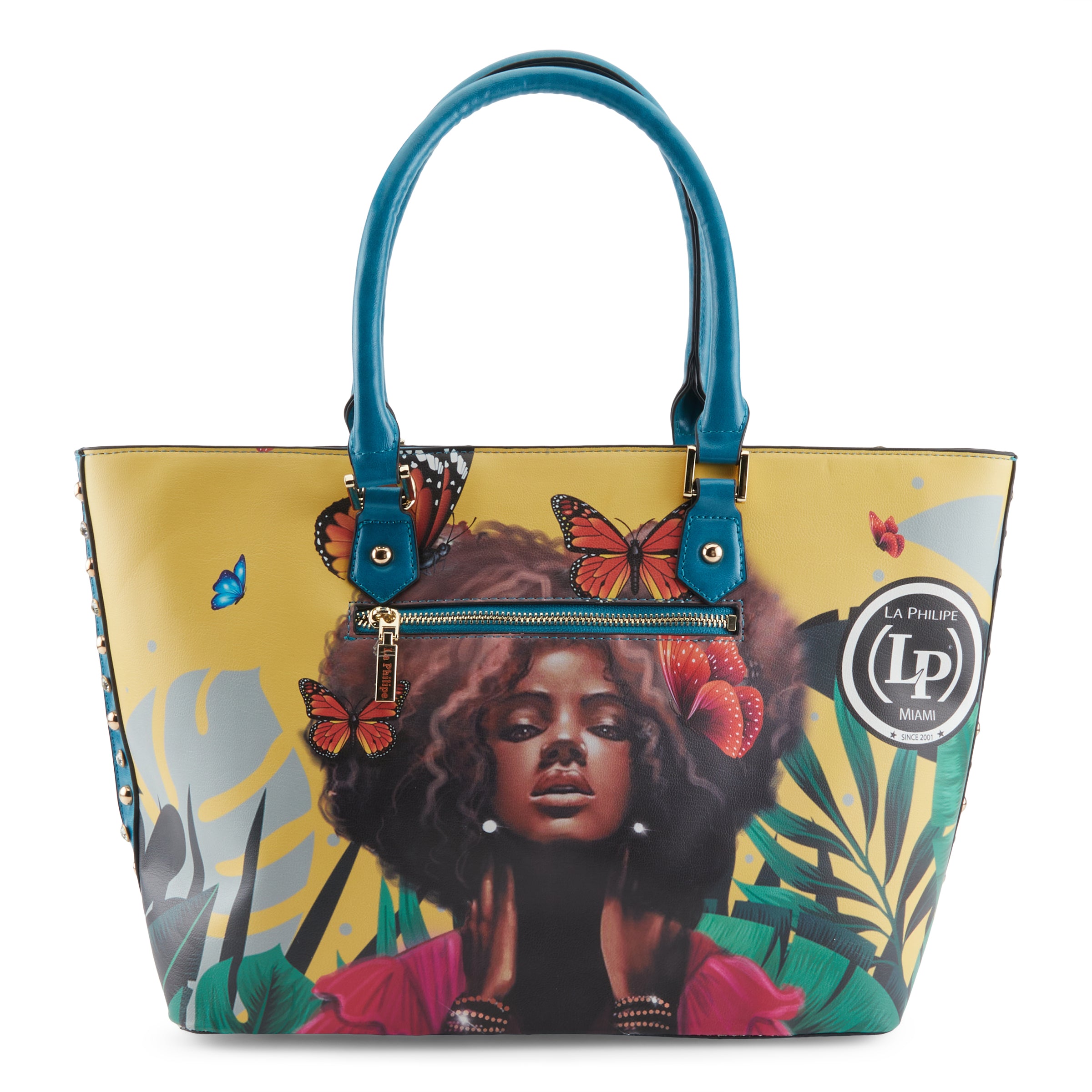 LA PHILIPE LP1021-12 BUTTERFLY FLY HANDBAG-TOTE