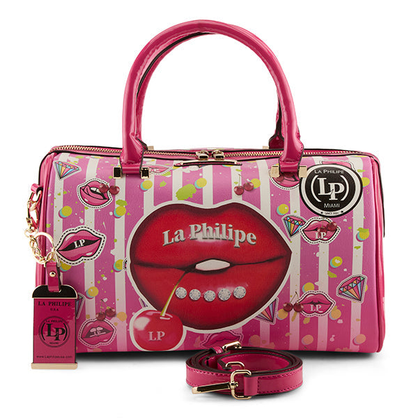 LA PHILIPE LP1020-18 JUICY LIPS HANDBAG-CLASSIC