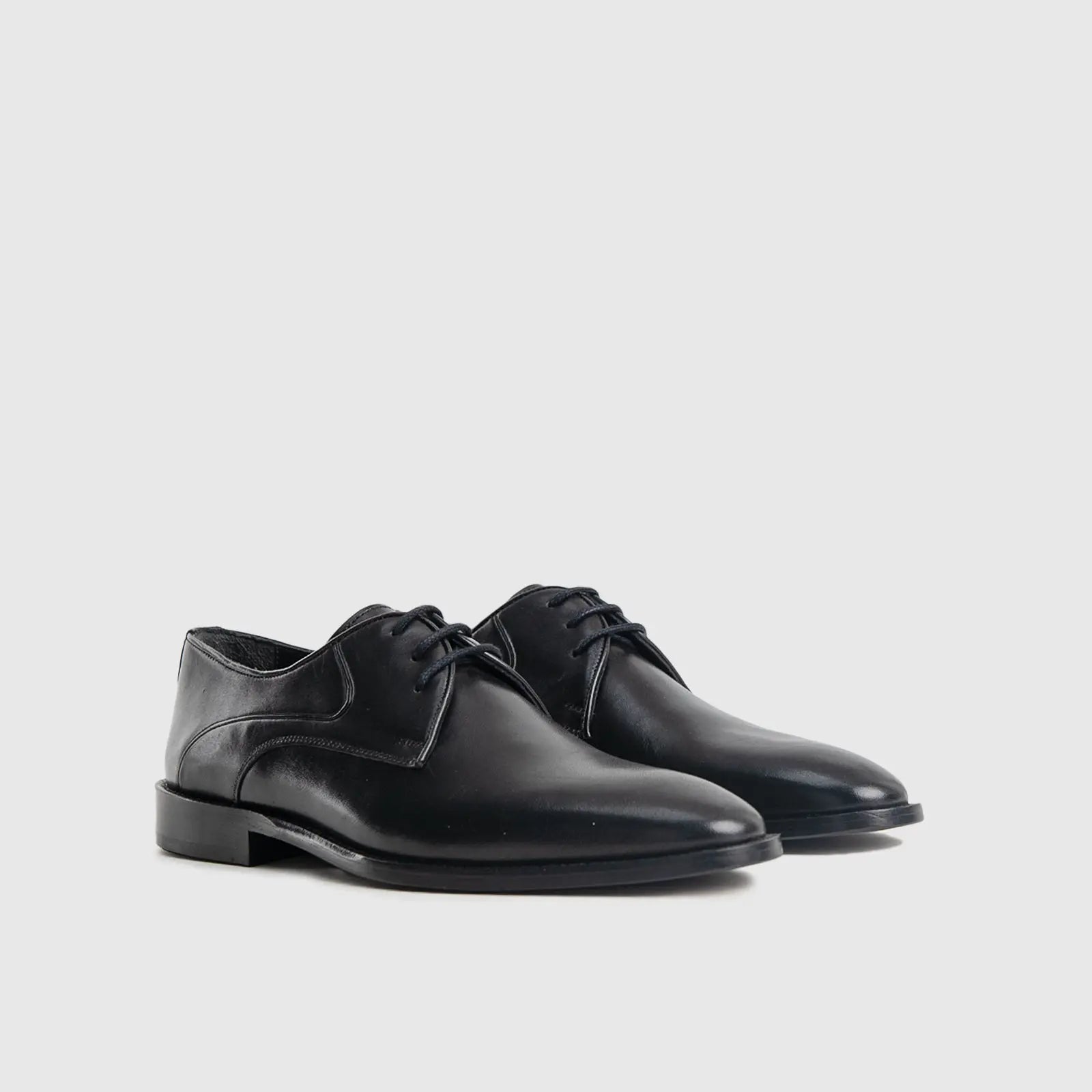 FLORSHEIM MUS PLAIN VAMP BLACK