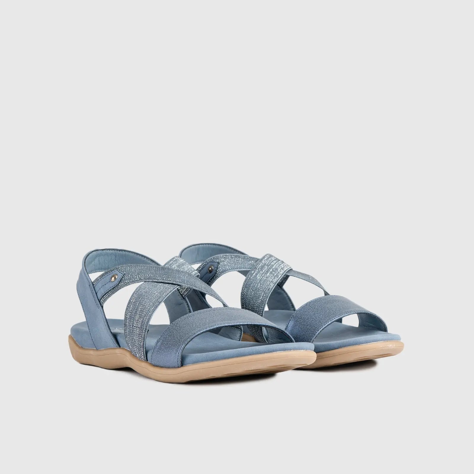 Soft Style Inna Comfort Sandal Navy 01477