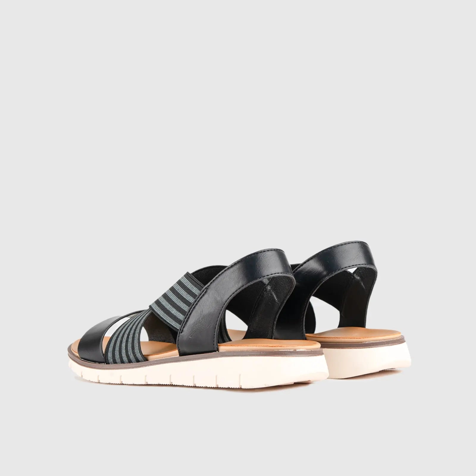 Soft Style Deleri Comfort Sandal Black 01481