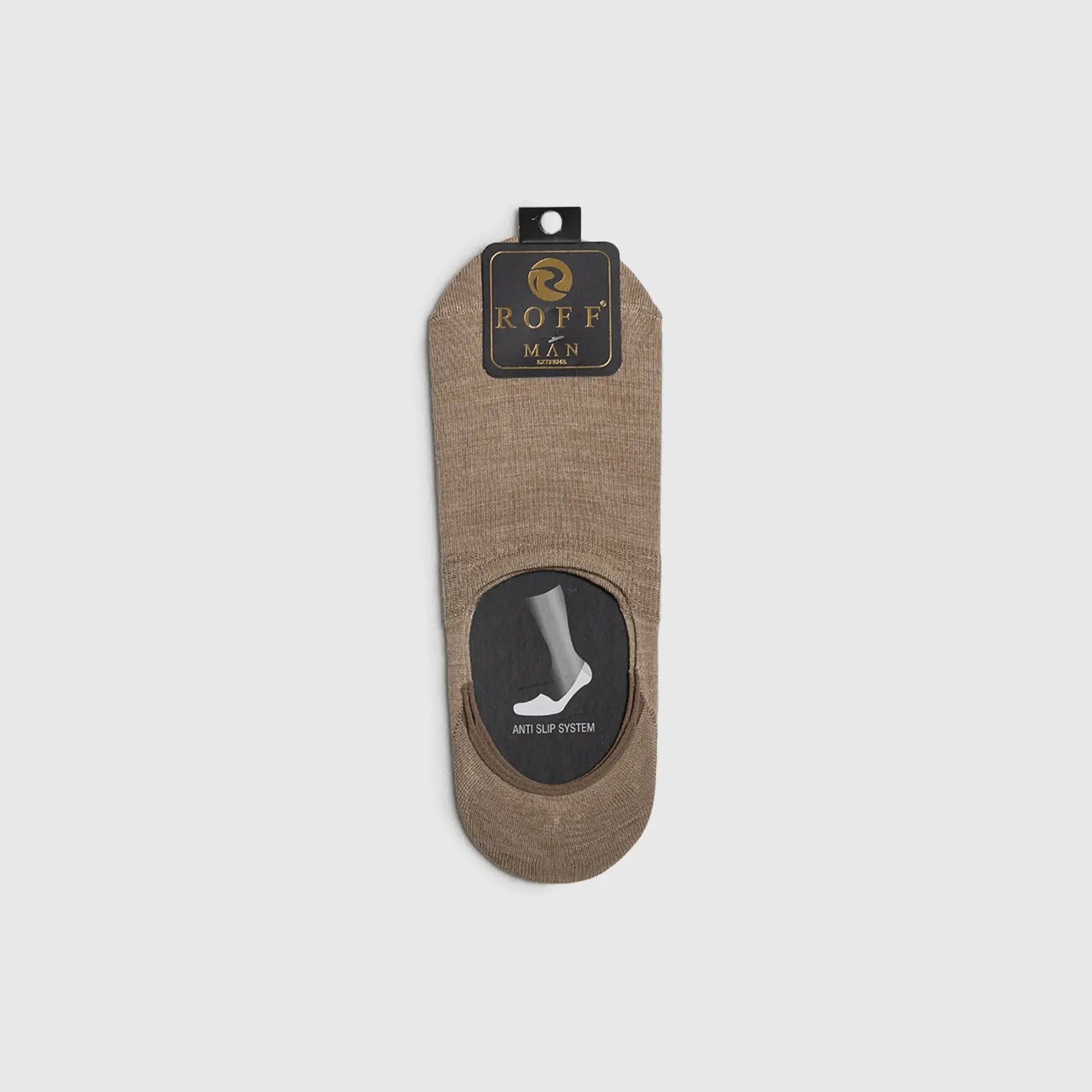Mens Secret Sock Beige 10200
