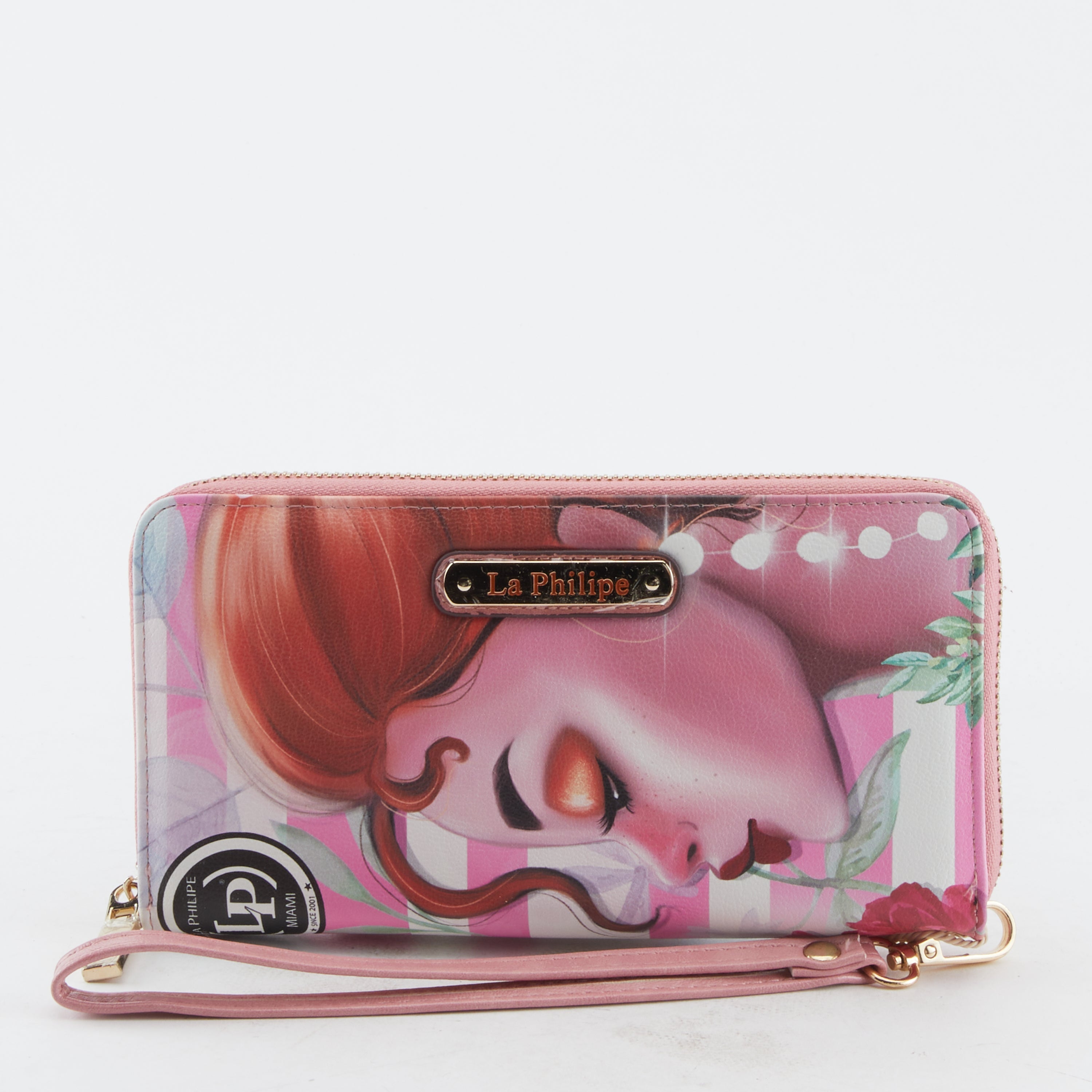 LA PHILIPE LP1026-14 PINK BEAUTY-WALLET 2