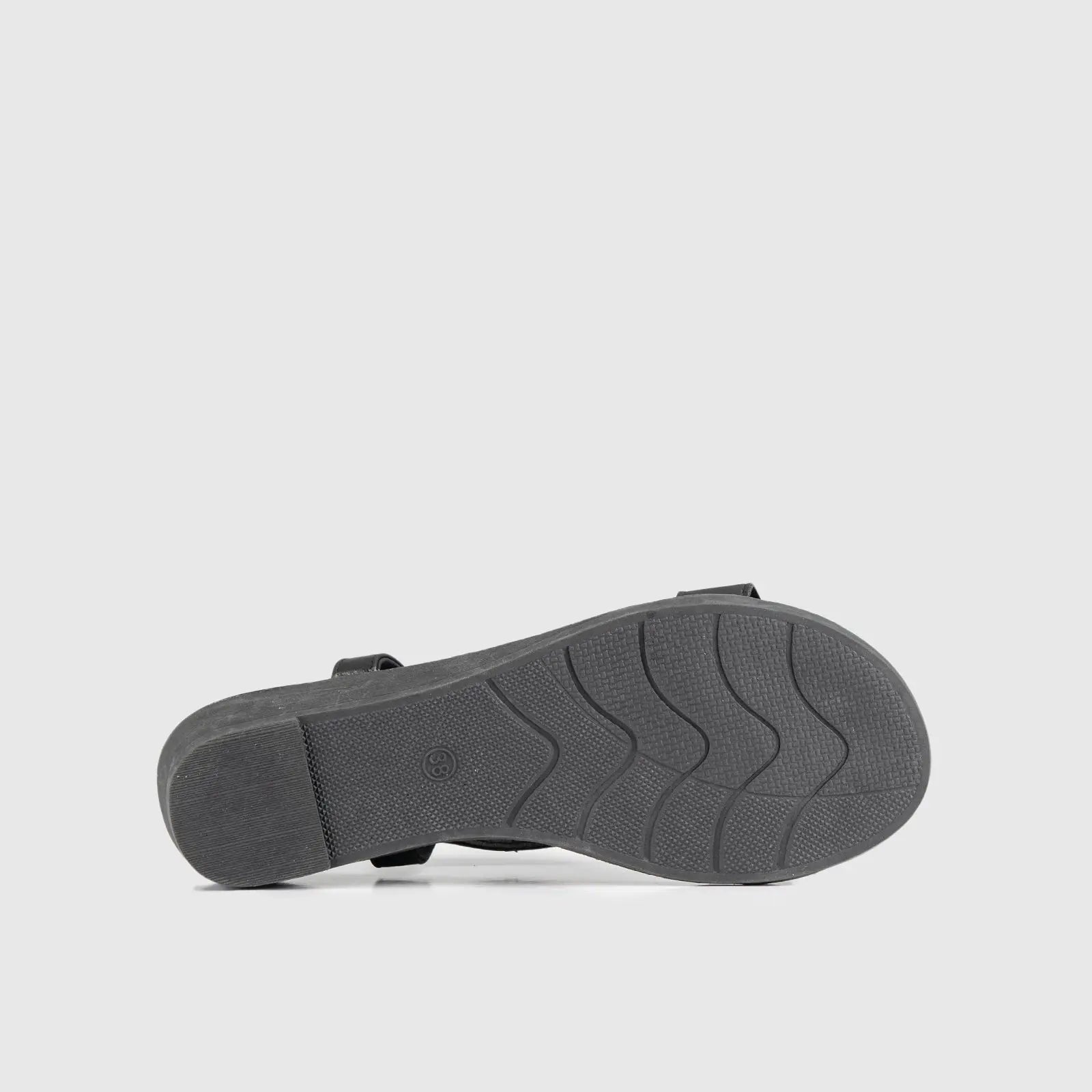Soft Style Nakia Wedge Comfort Sandal Black 01485