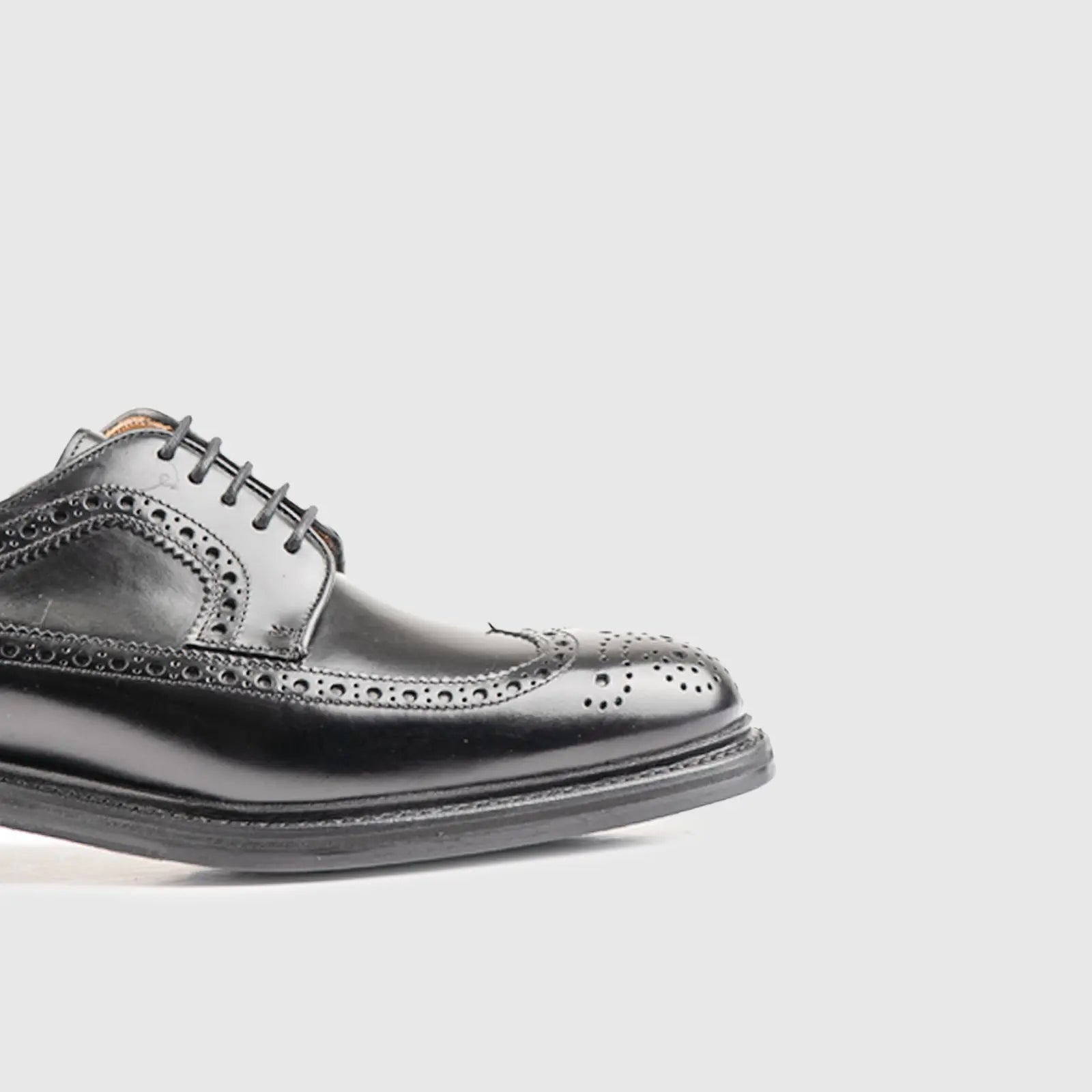 Goodyear Welt Long Wing Brogue 3681 Black