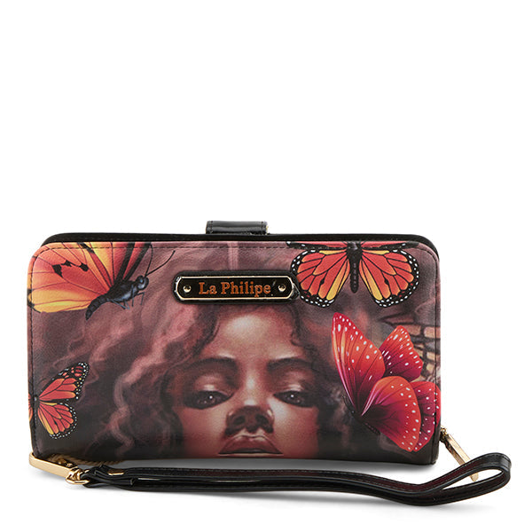LA PHILIPE LP1004-12 BUTTERFLY FLY-WALLET 1