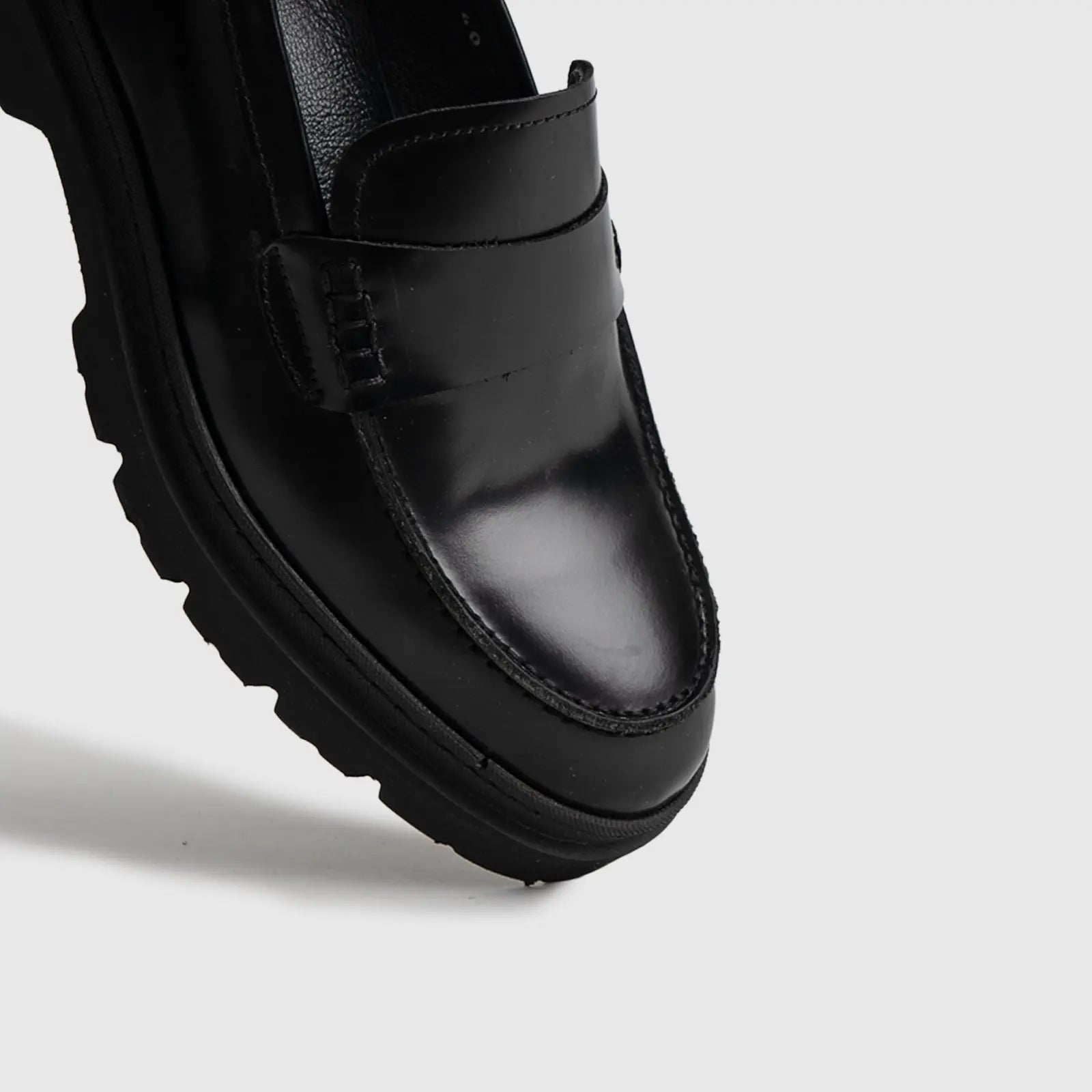 Chunky Sole Dress Loafers 0217