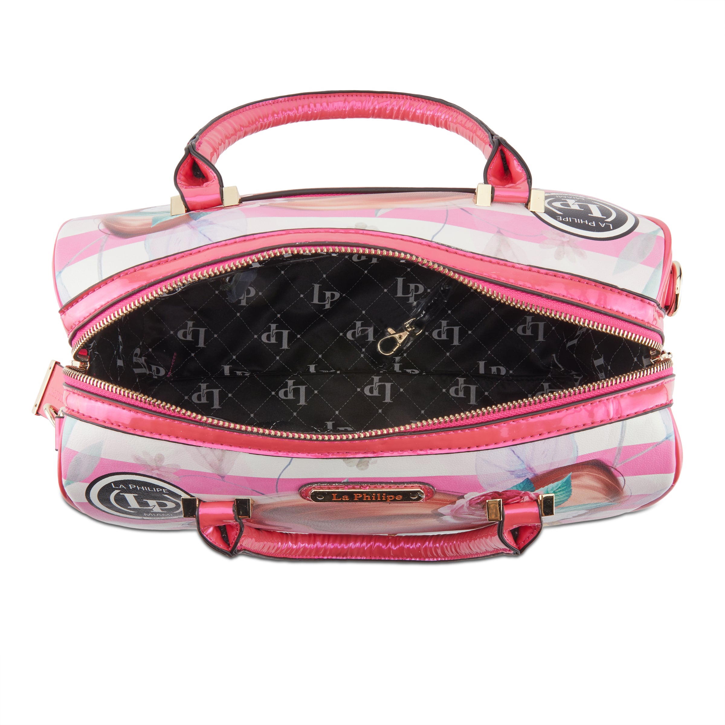 LA PHILIPE LP1020-14 PINK BEAUTY HANDBAG-CLASSIC