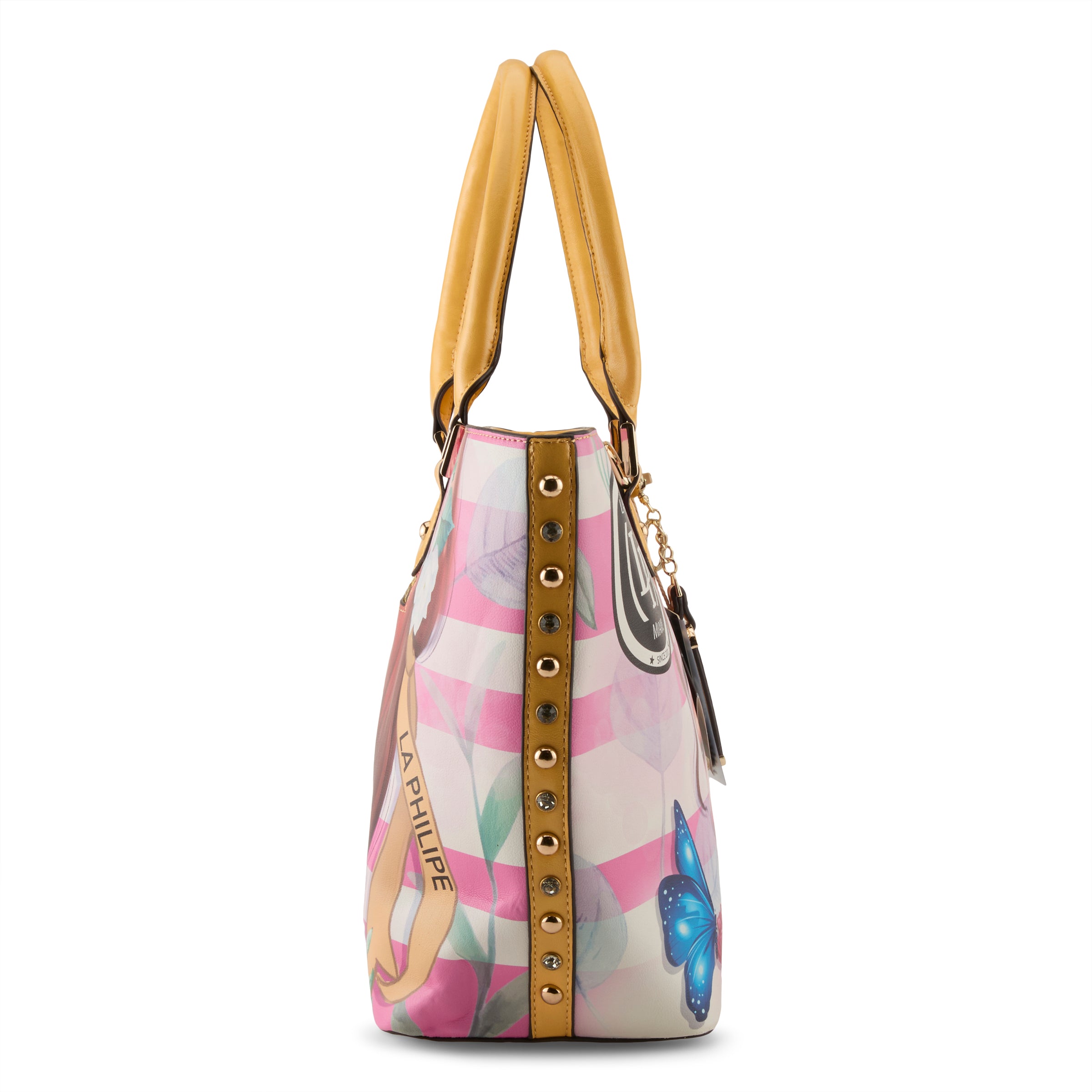 LA PHILIPE LP1021-14 PINK BEAUTY HANDBAG-TOTE