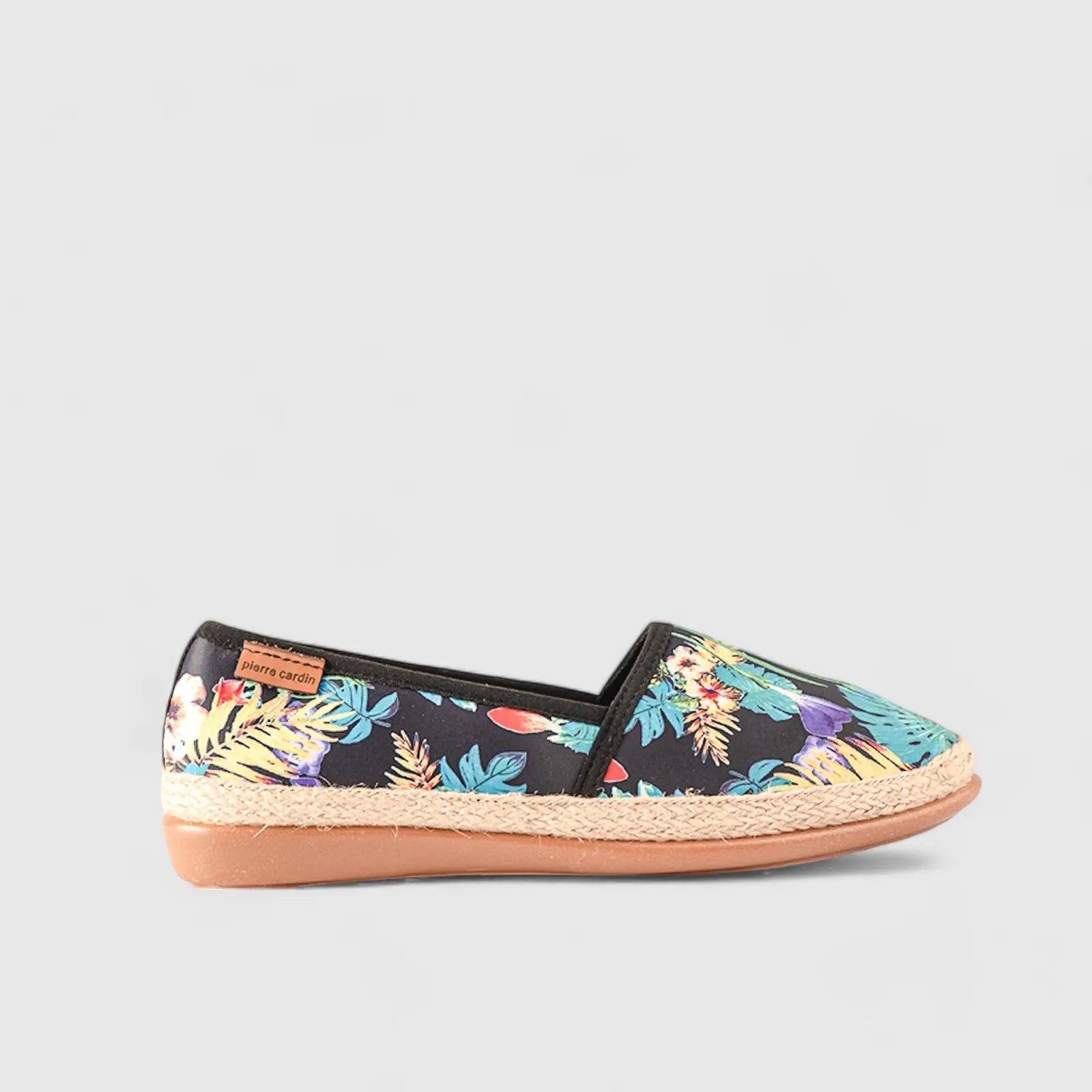 Comfort Pump Black Floral 10546