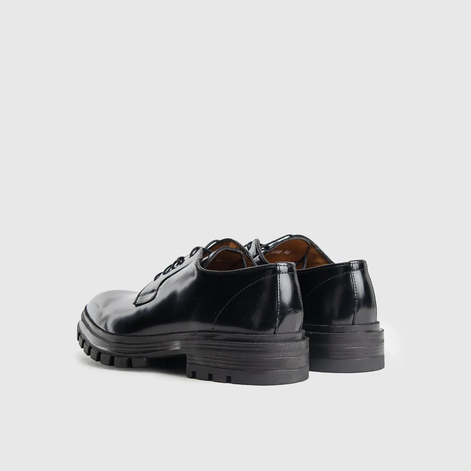 Chunky Sole Dress Oxfords Black 4911