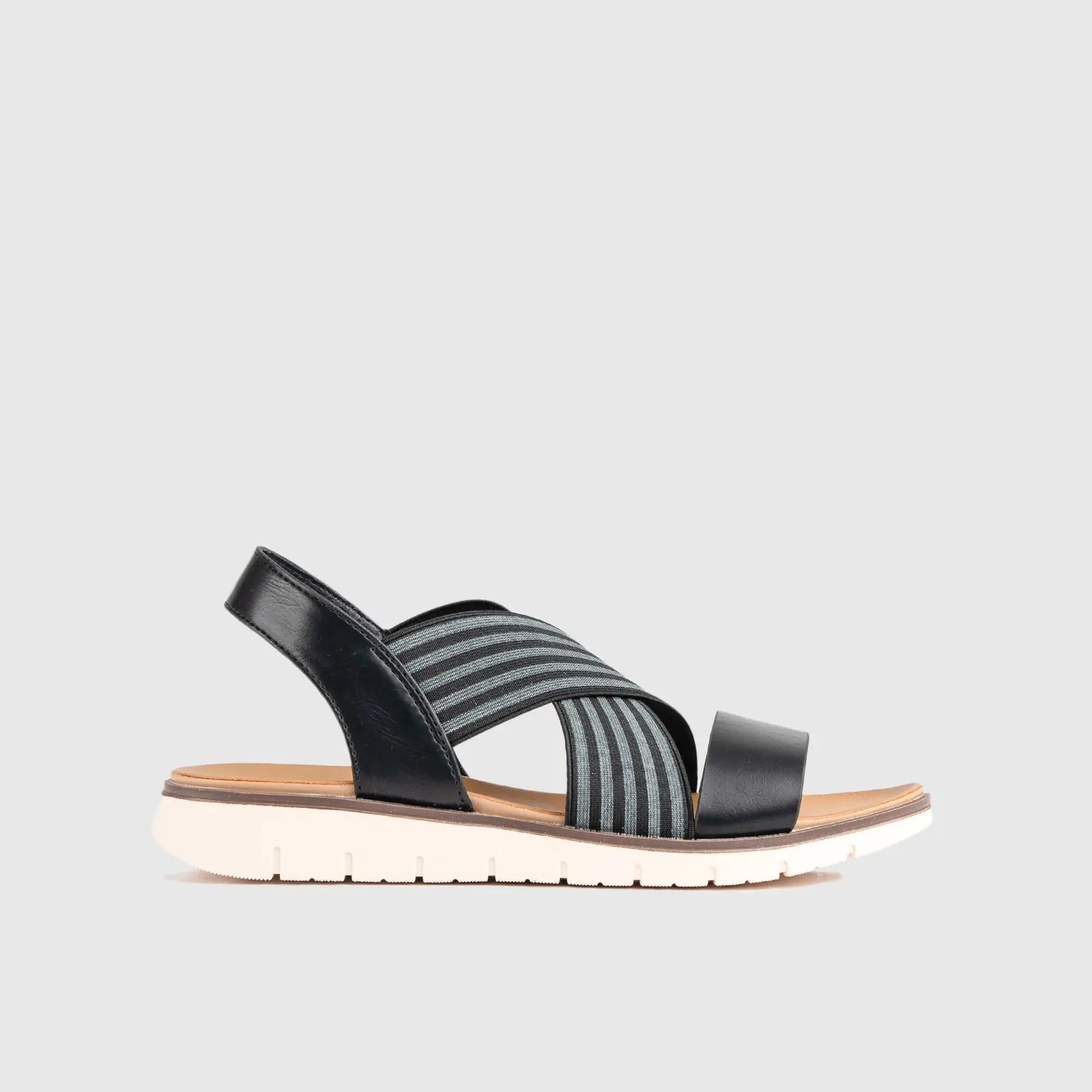 Soft Style Deleri Comfort Sandal Black 01481