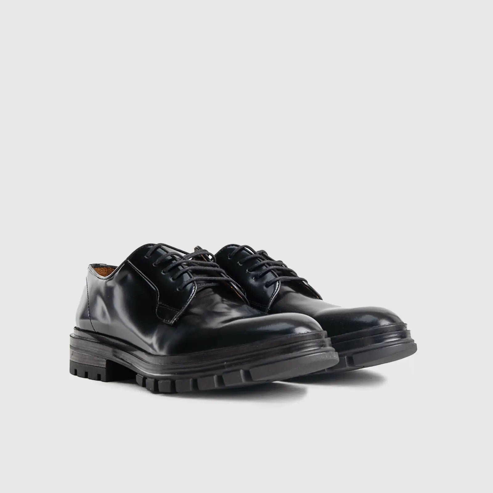 Chunky Sole Dress Oxfords Black 4911
