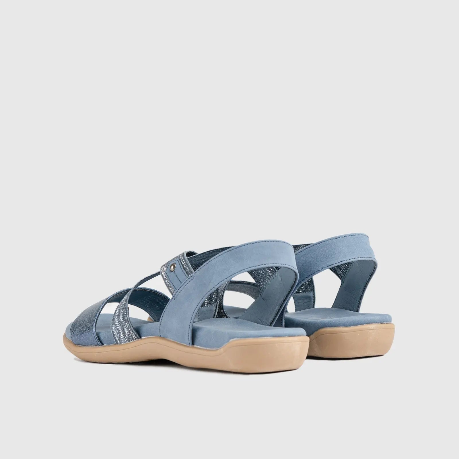 Soft Style Inna Comfort Sandal Navy 01477