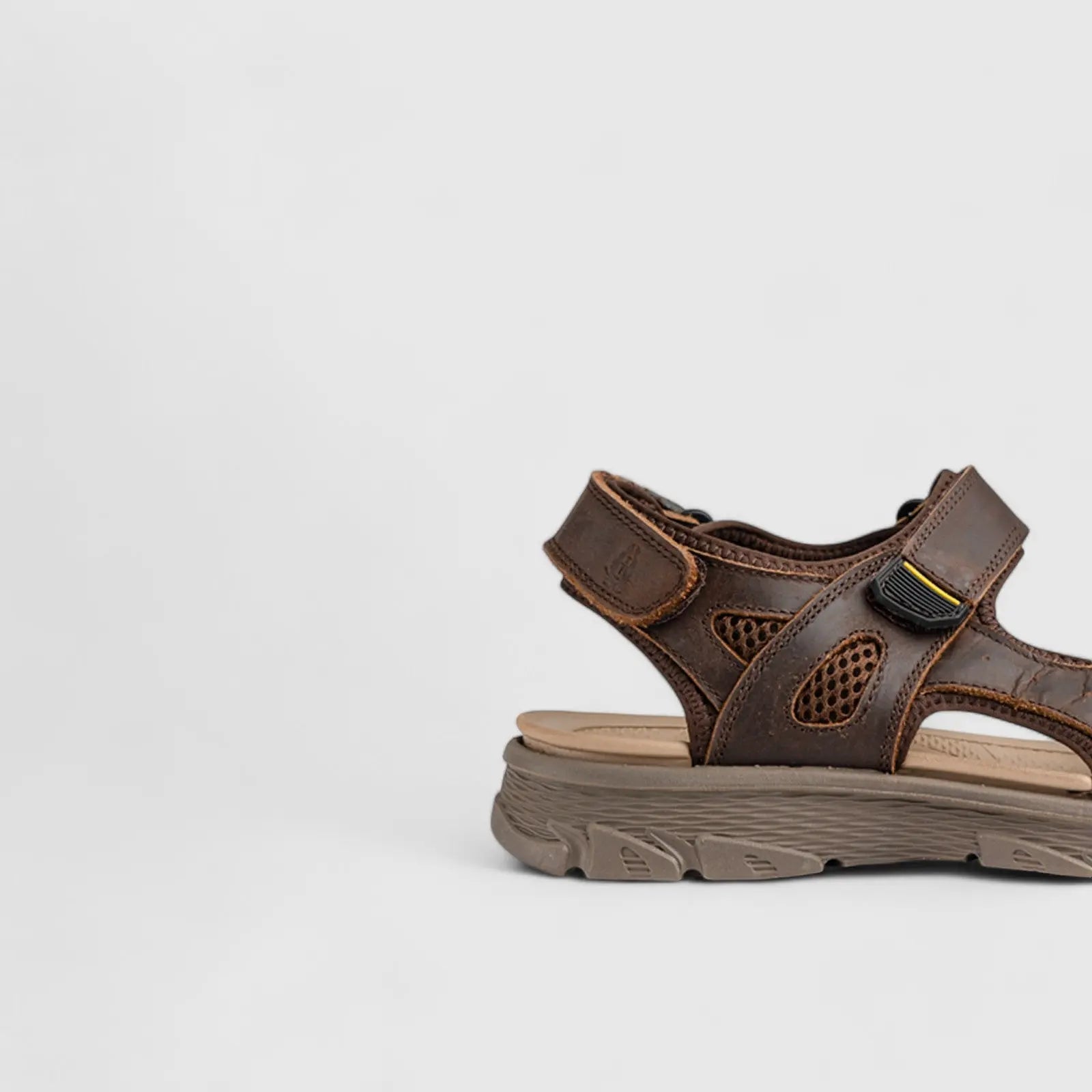 Harvie Comfort Strap Sandal Brown 00877