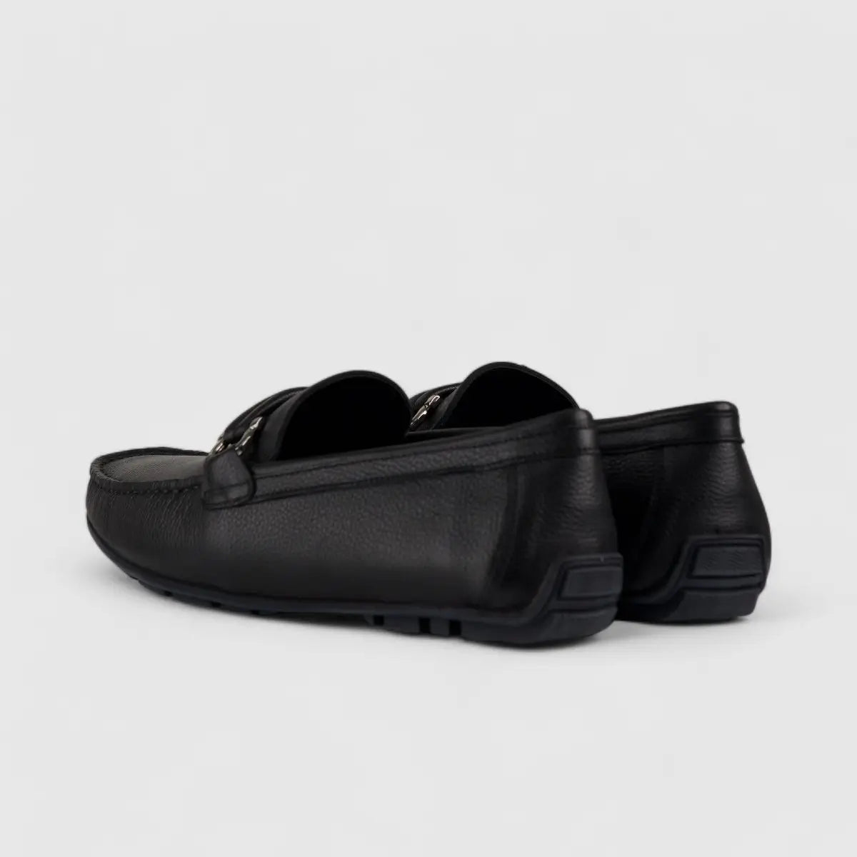 Formales Leather Loafers Black 6019-18