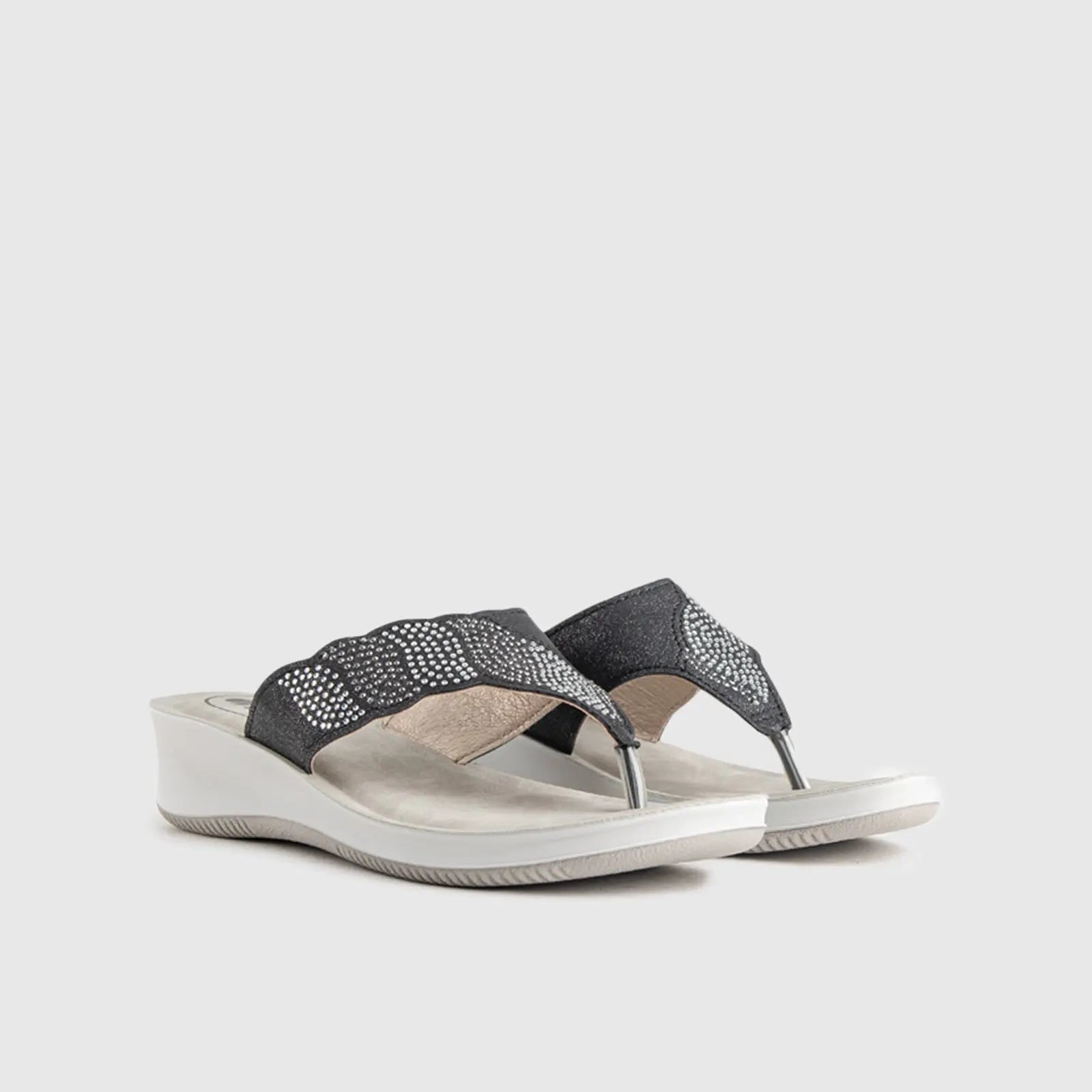 Ladies Comfort Sandals SE001 Black