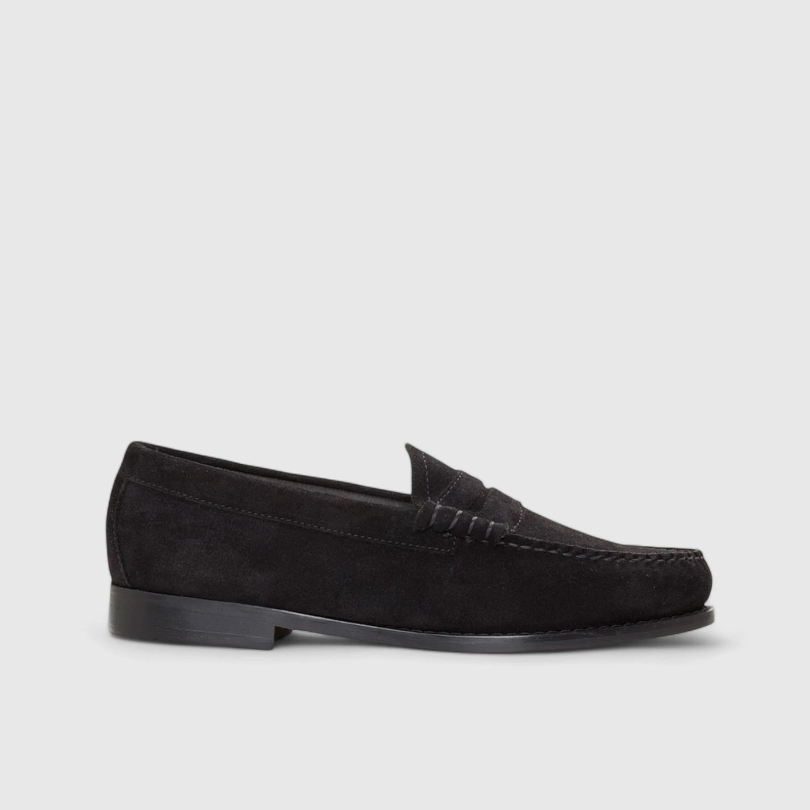 Bass Larson 91013 Black Suede