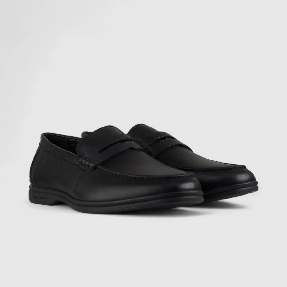 Formales Leather Loafers Black 2355A-2