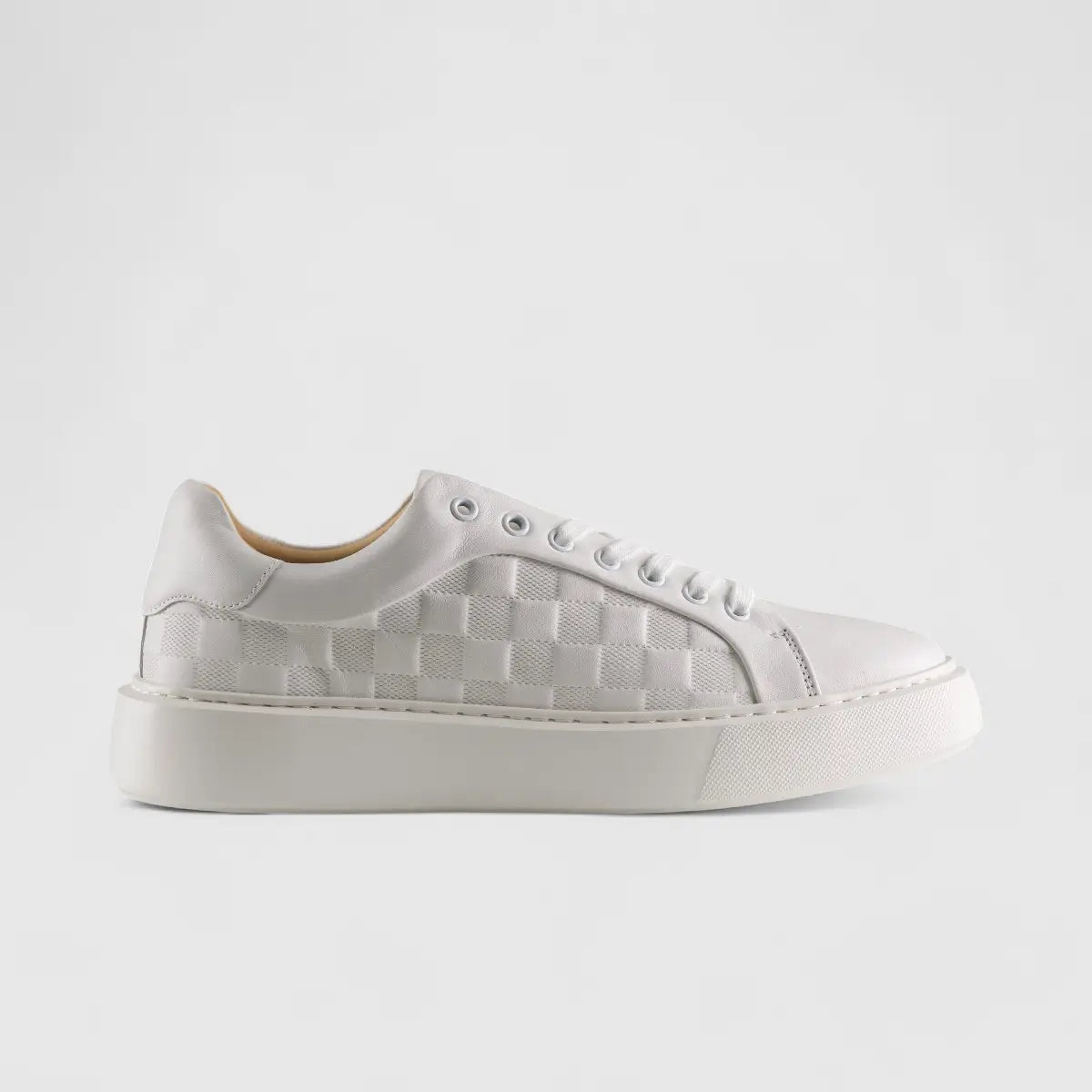 CS Lace Up Sneaker Ferrara White
