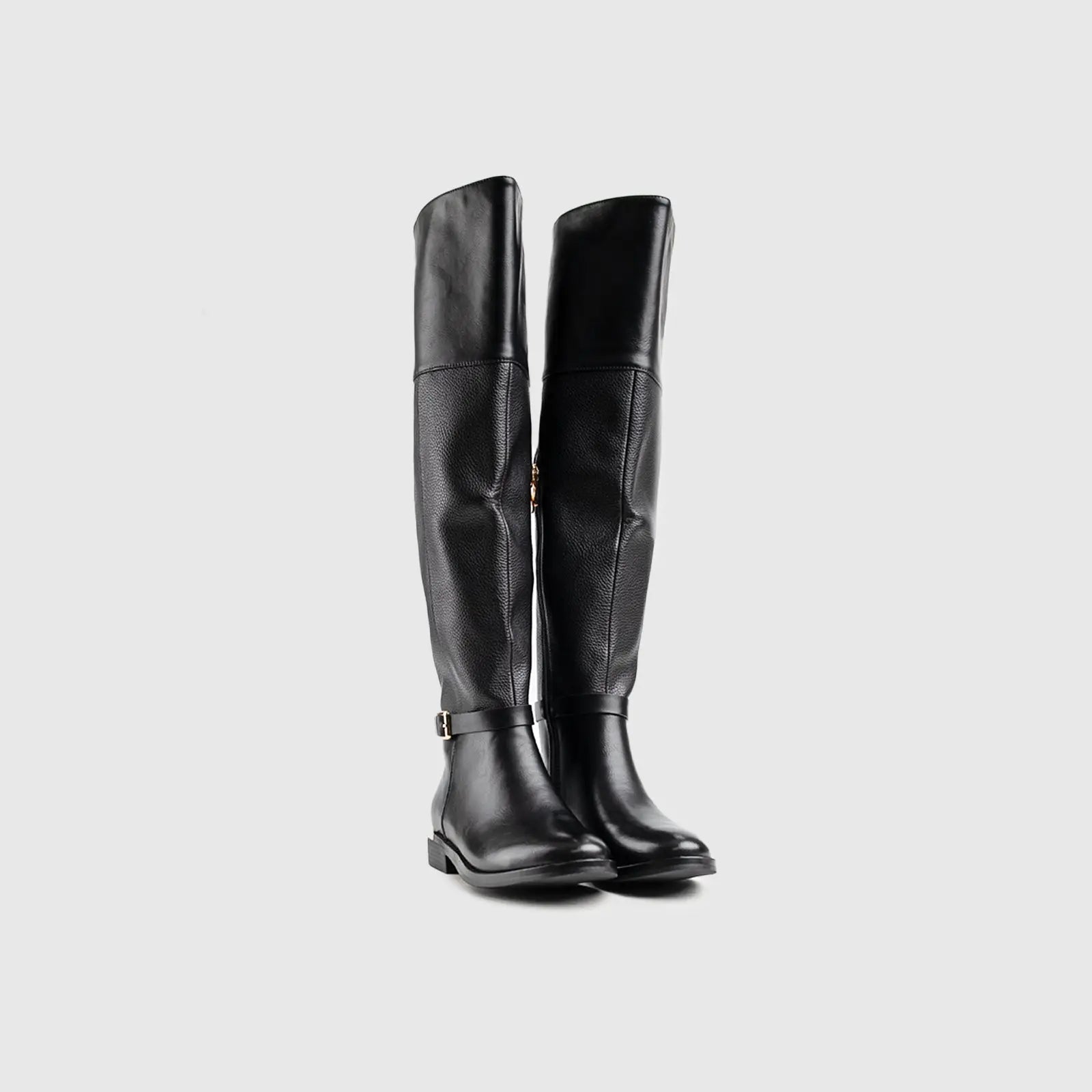 Statement Rider Boot Black Car036