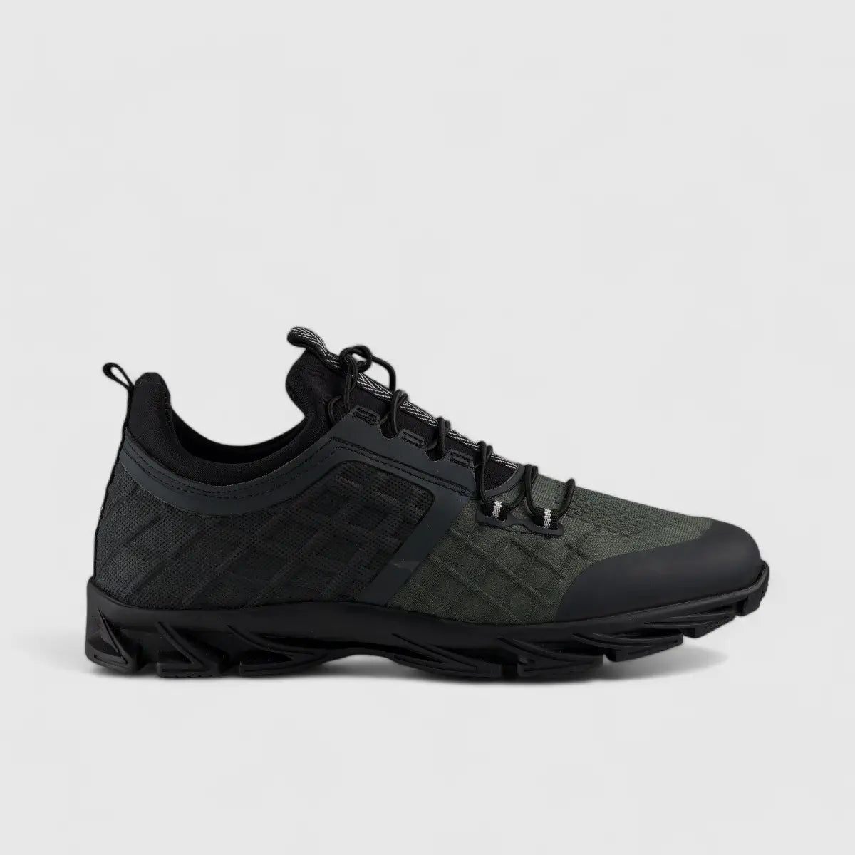 Bulletti Lace Up Sneaker Olive 10287