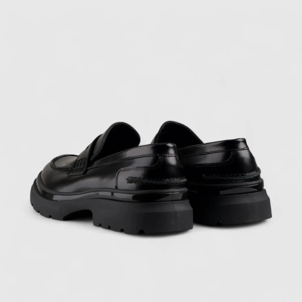 Bulletti Chunky Sole Loafer Black 4804