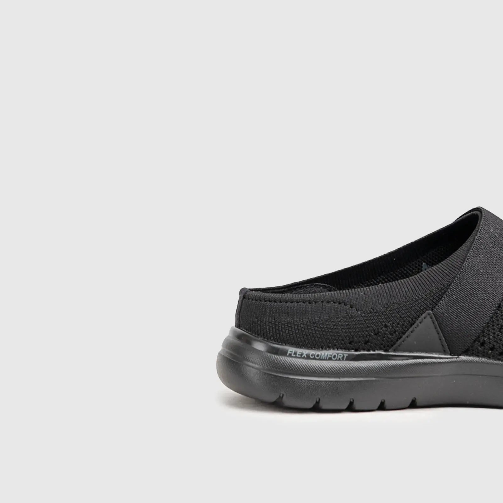 On The Go Flex  Open Back Slip Ons Black 136503