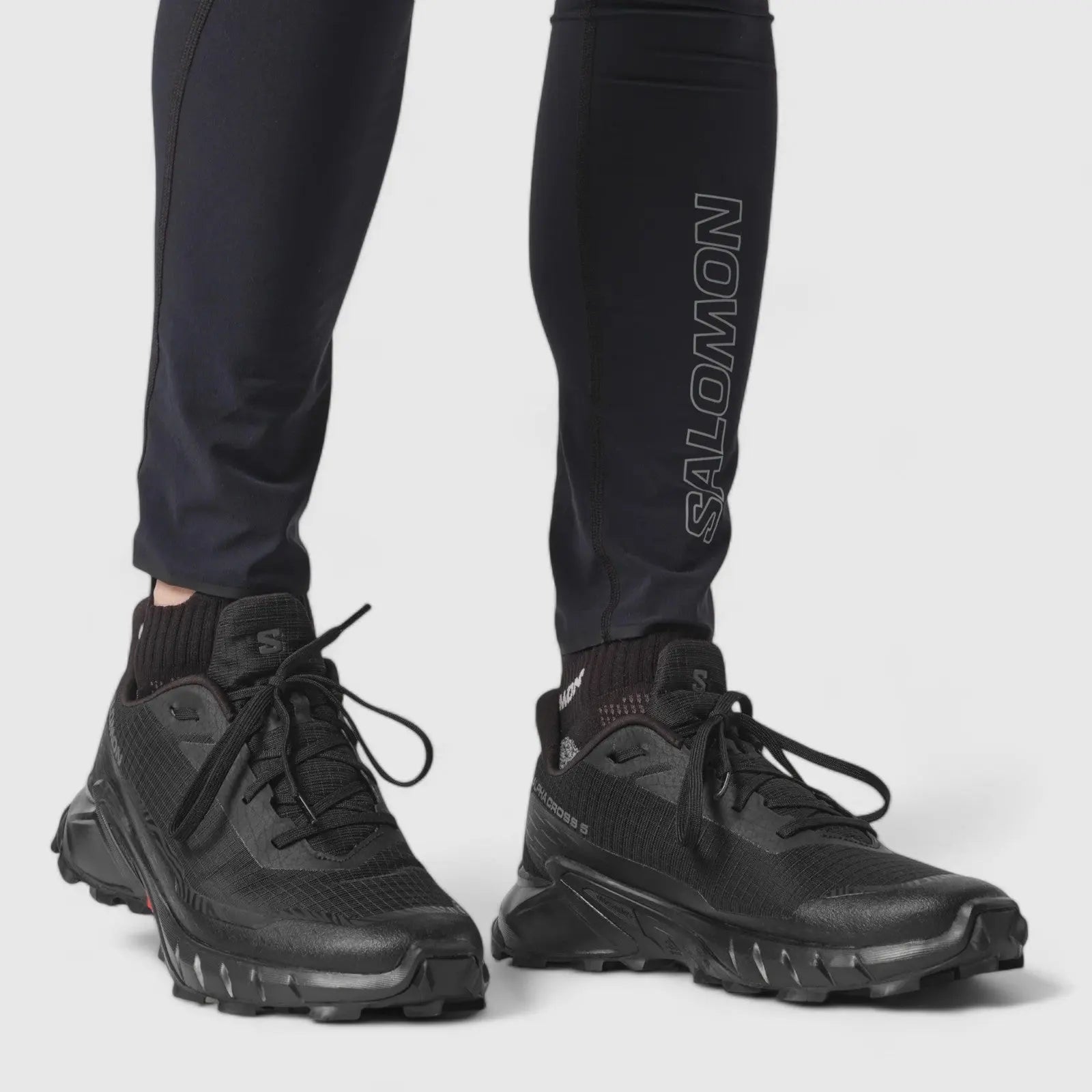 Alphacross Mens 5 Black Black Ebony