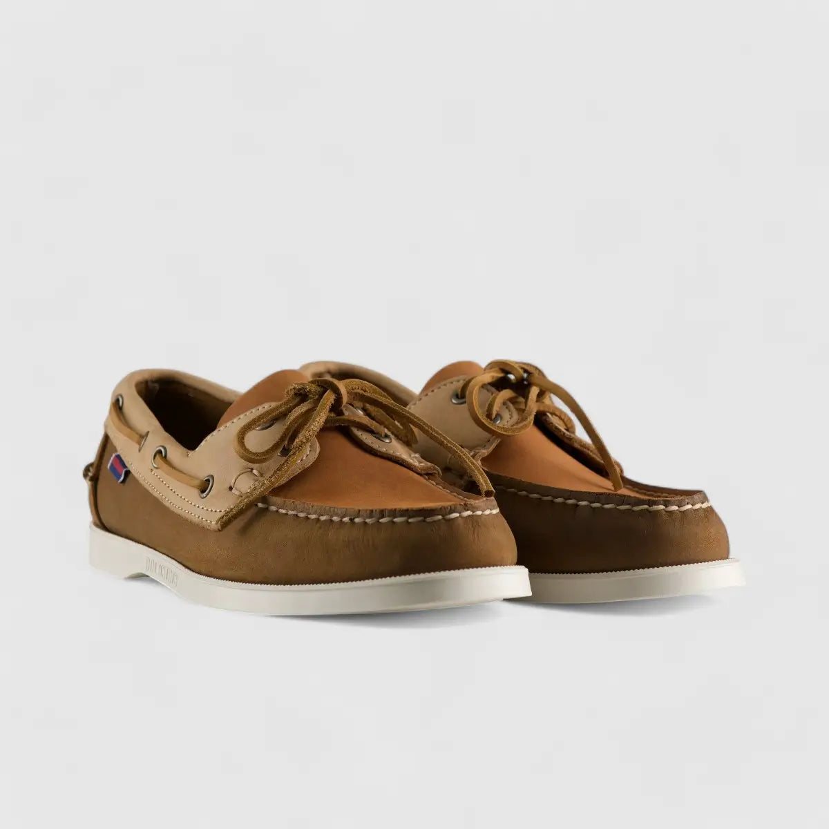 Sebago Portland Spinnaker Nubuck Wax Almond Orange 7002
