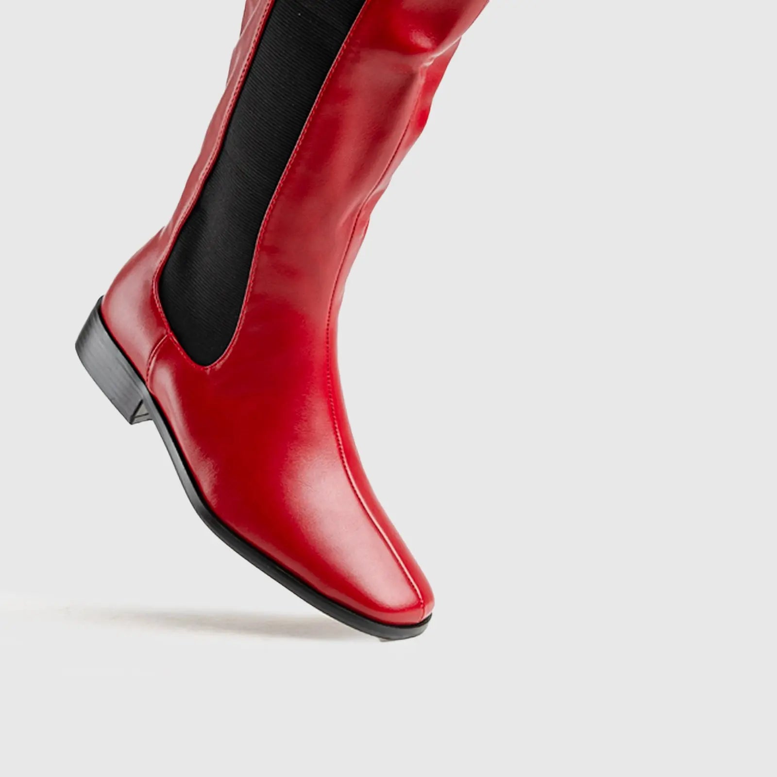 Statement Rider Boot Black/Red Car028