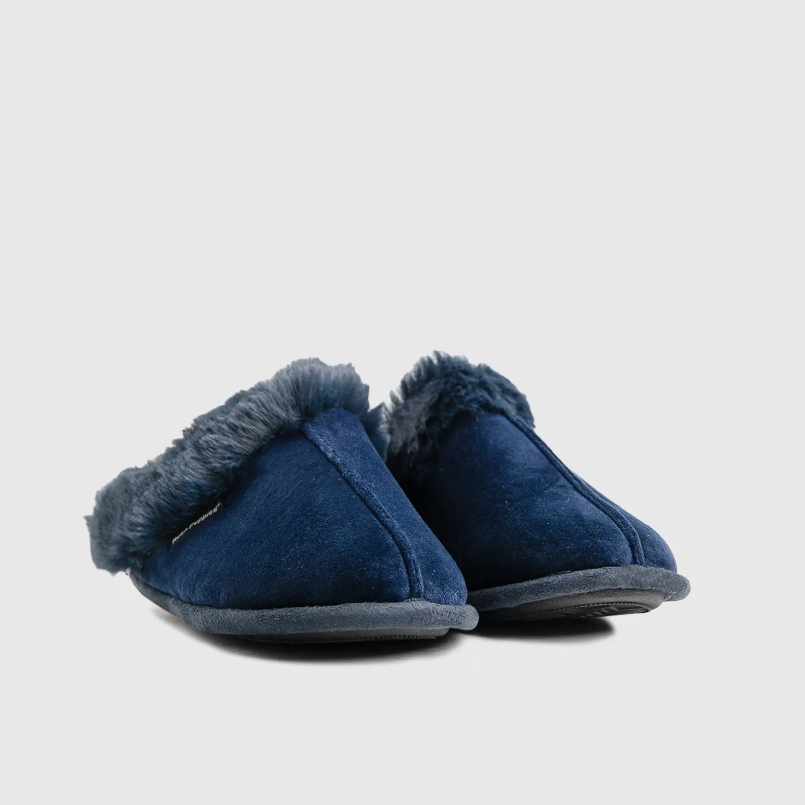 Virginia Slippers Navy 01209