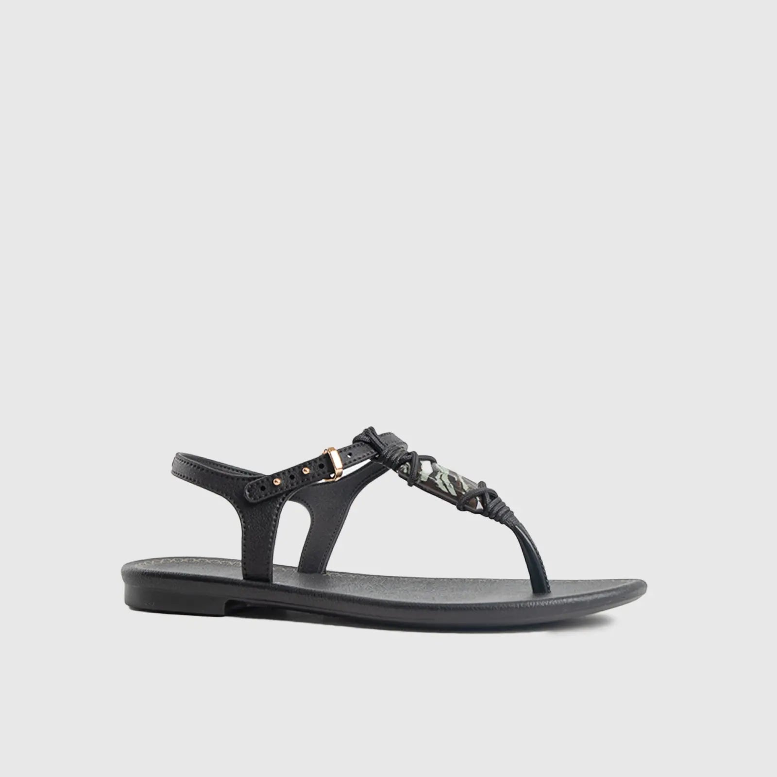 Grendha Cacau Rustica Sandal Black 18898