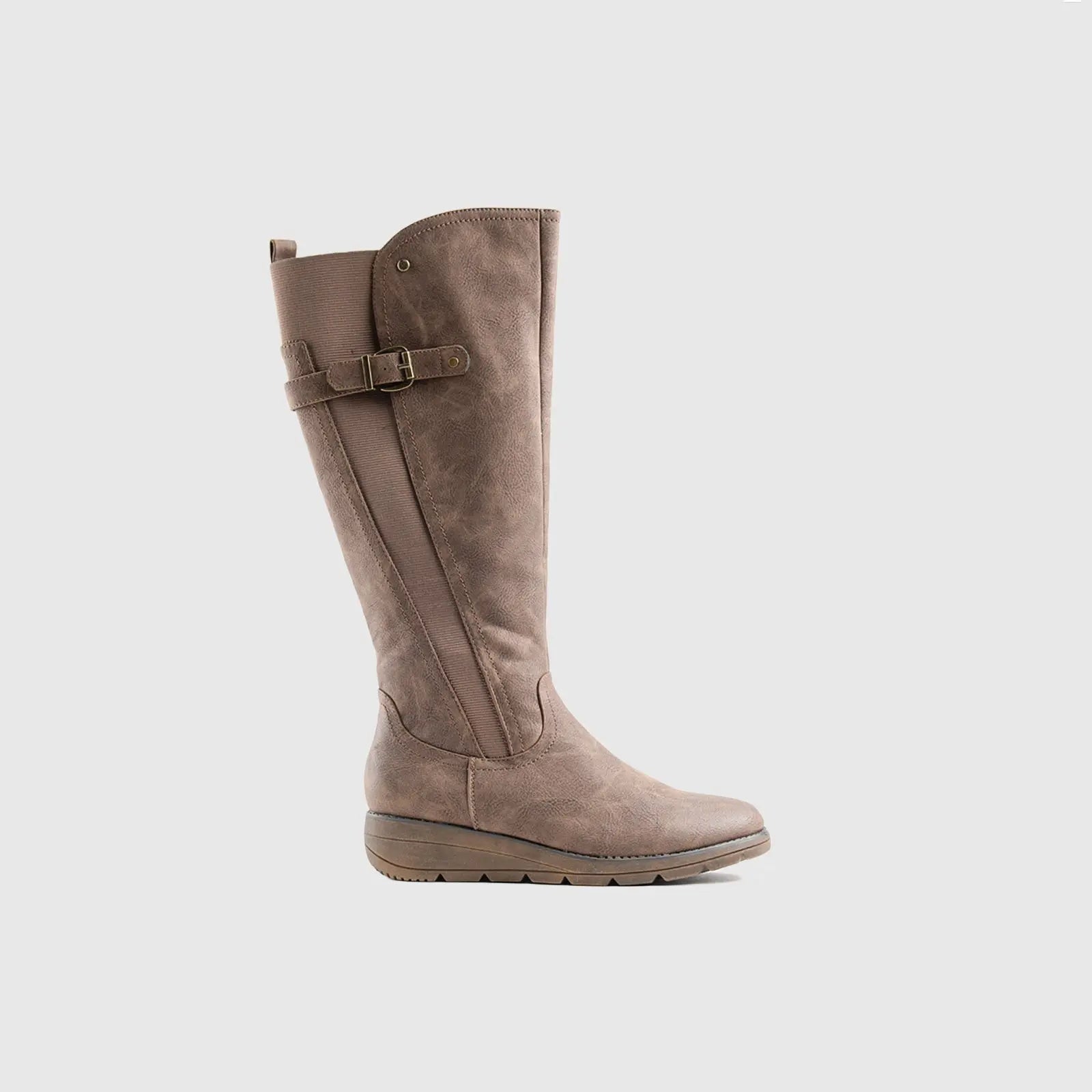 Soft Style Osvalda Long Boot Dark Taupe 01255