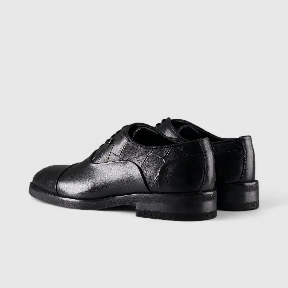Crockett and Jones Aldo Black Croc
