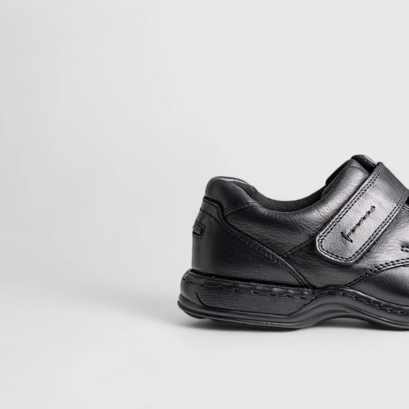 Albert Wide Fitting Velcro Comfort Black