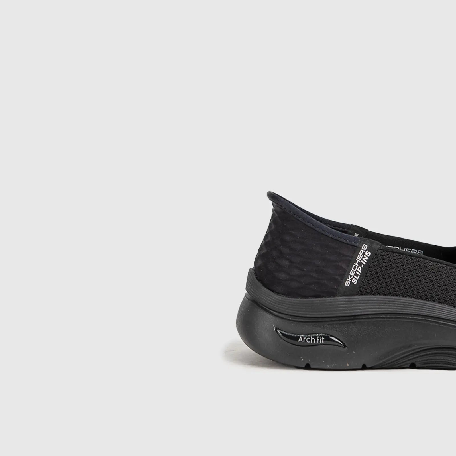 Go Walk Arch Fit 2.0 Comfort Slip Ons Black 125315