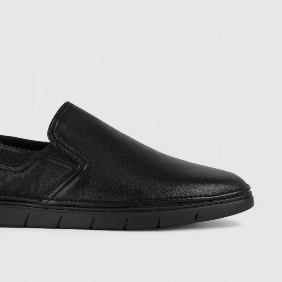 Formales Leather Loafers Black JB852208