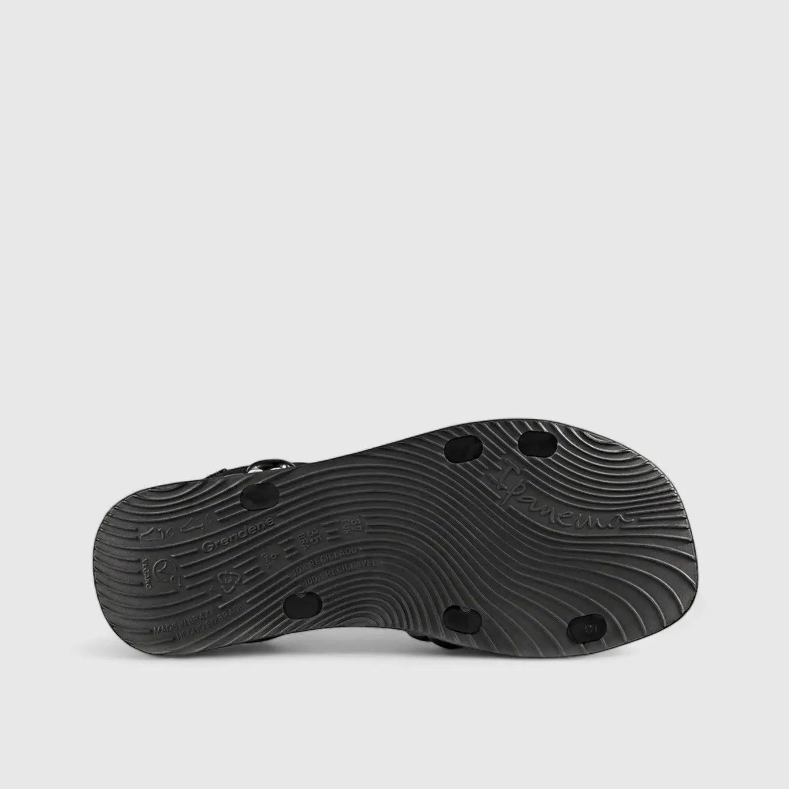 Ipanema Solar Sandal Fem Black 26983
