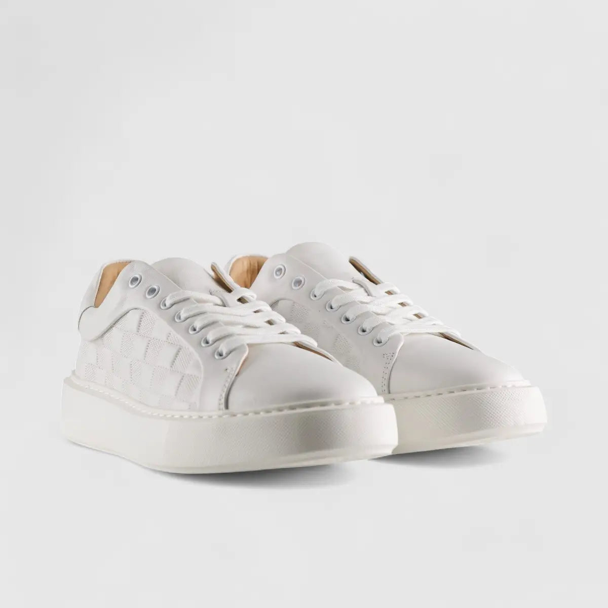 CS Lace Up Sneaker Ferrara White