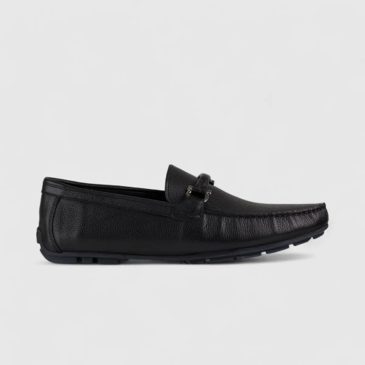 Formales Leather Loafers Black 6019-18