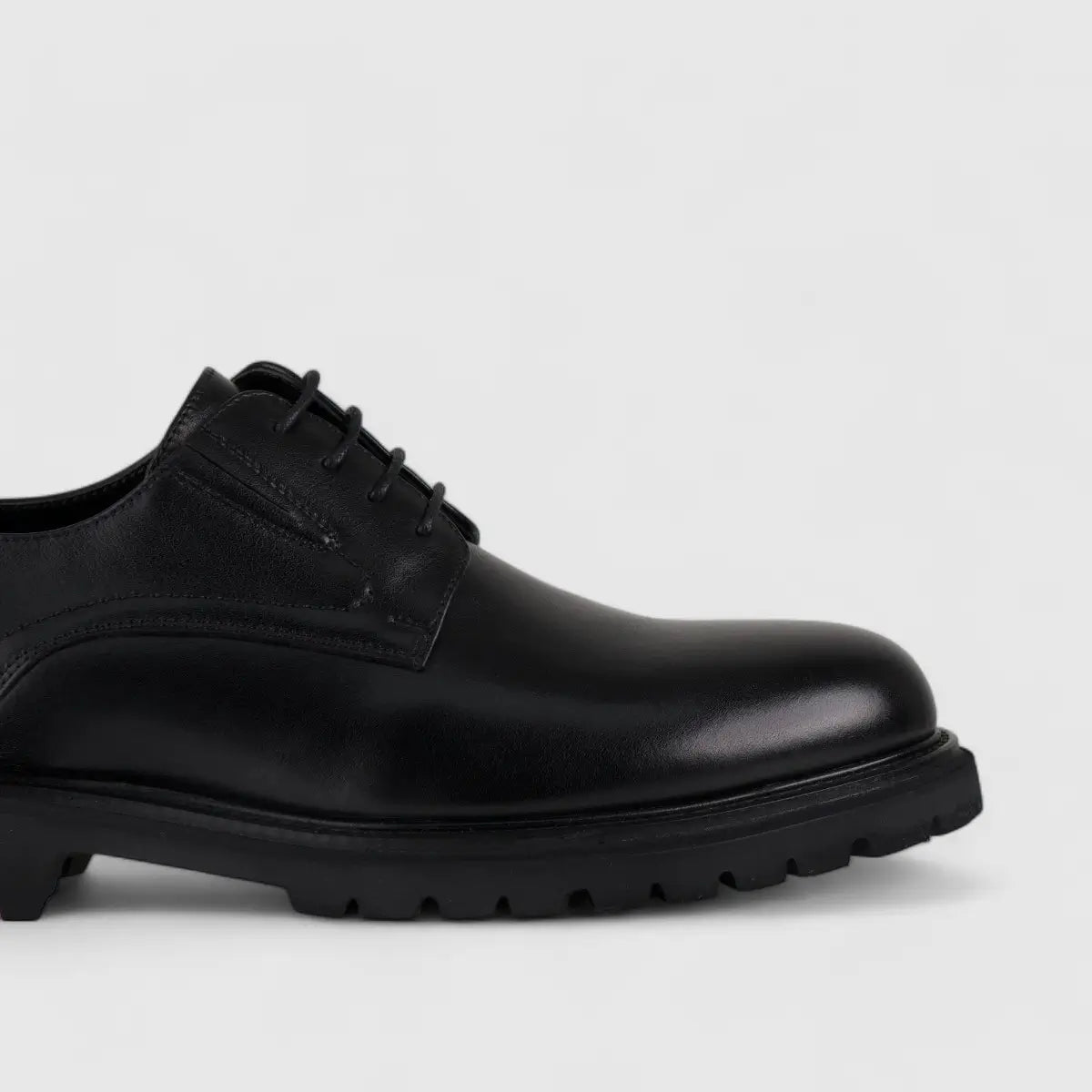 Formales Chunky Sole Oxfords Black 175-A150