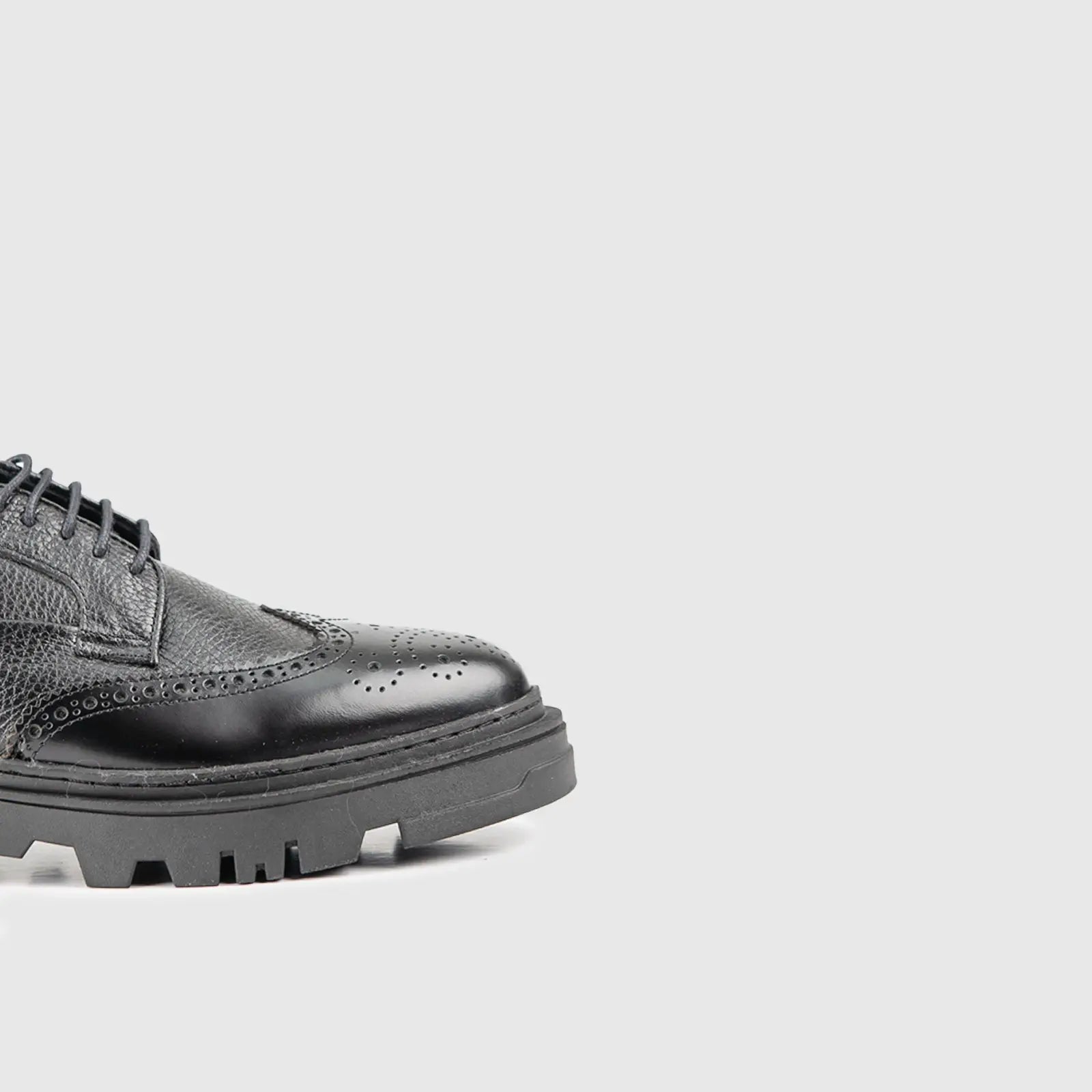 Chunky Sole Oxfords Black 2801