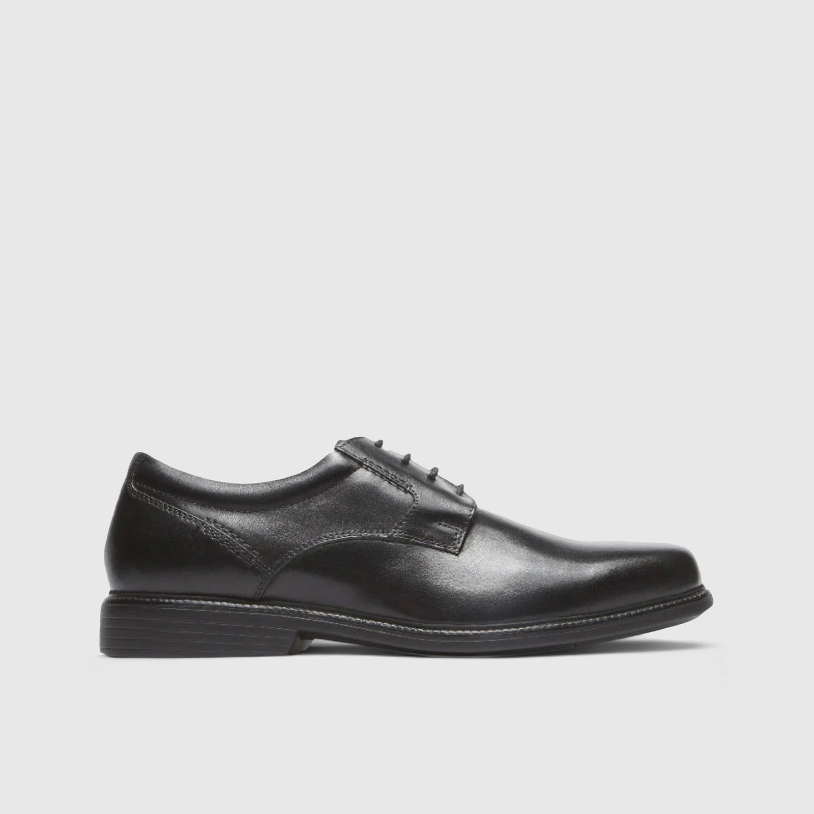 Rockport Charles Road Plain Toe Lace Up Comfort Shoe Black