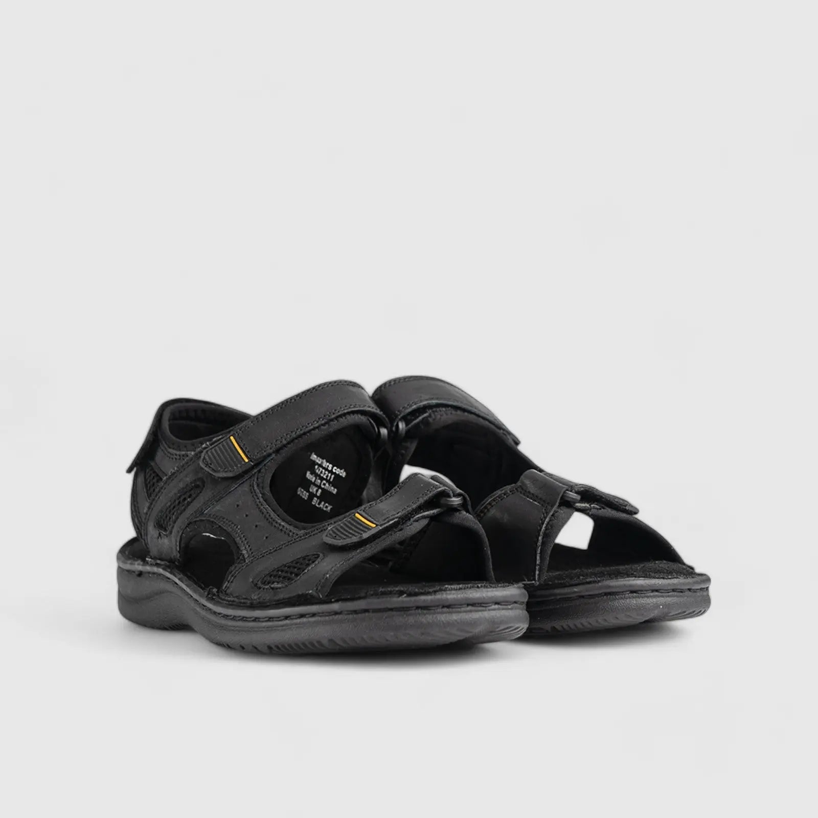 Otiss Comfort Sandals Black 00876